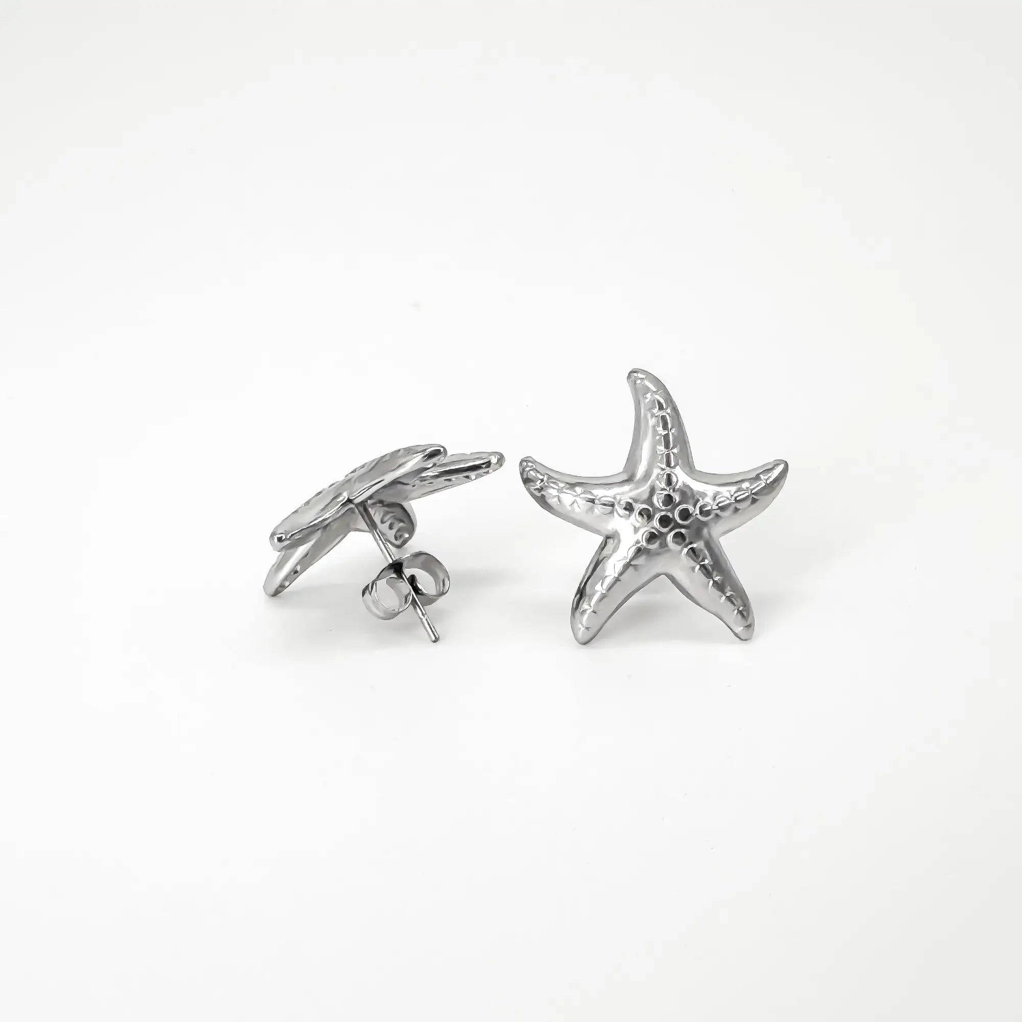 Starfish - Studs - Oorbellen - Stainless Steel