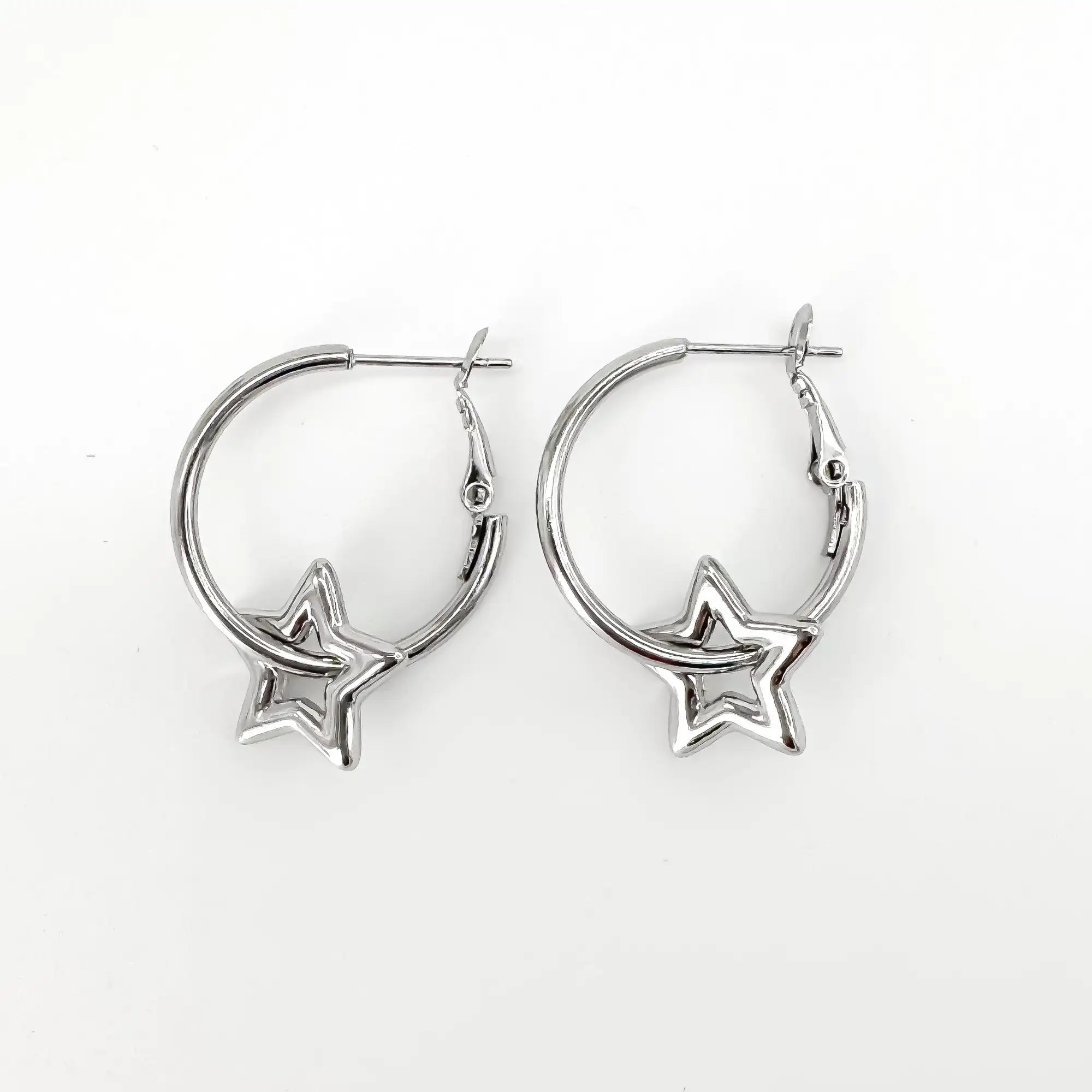 Shining stars - Earrings - Stainless Steel