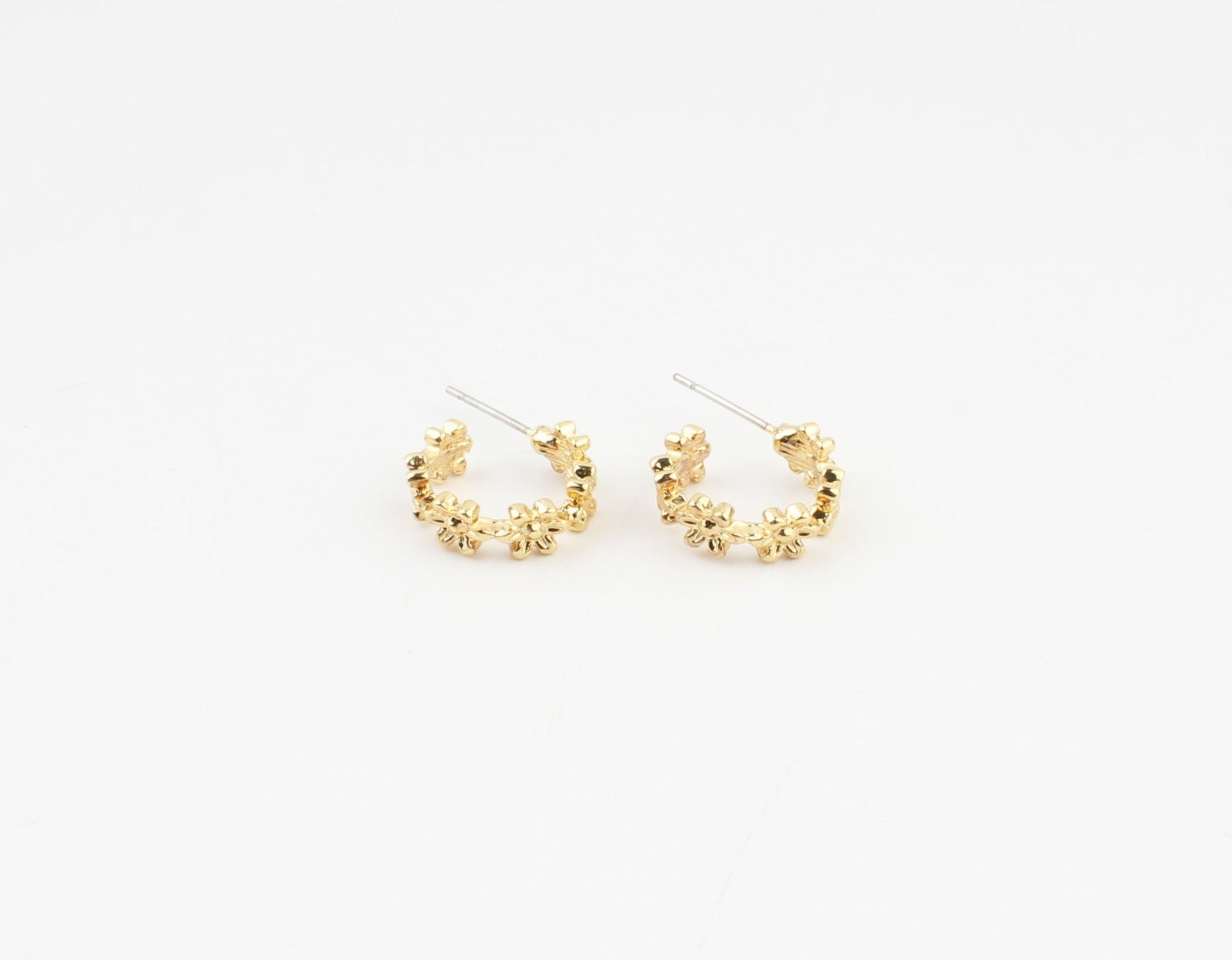 Little Daisy Hoops - Ohrringe - Edelstahl