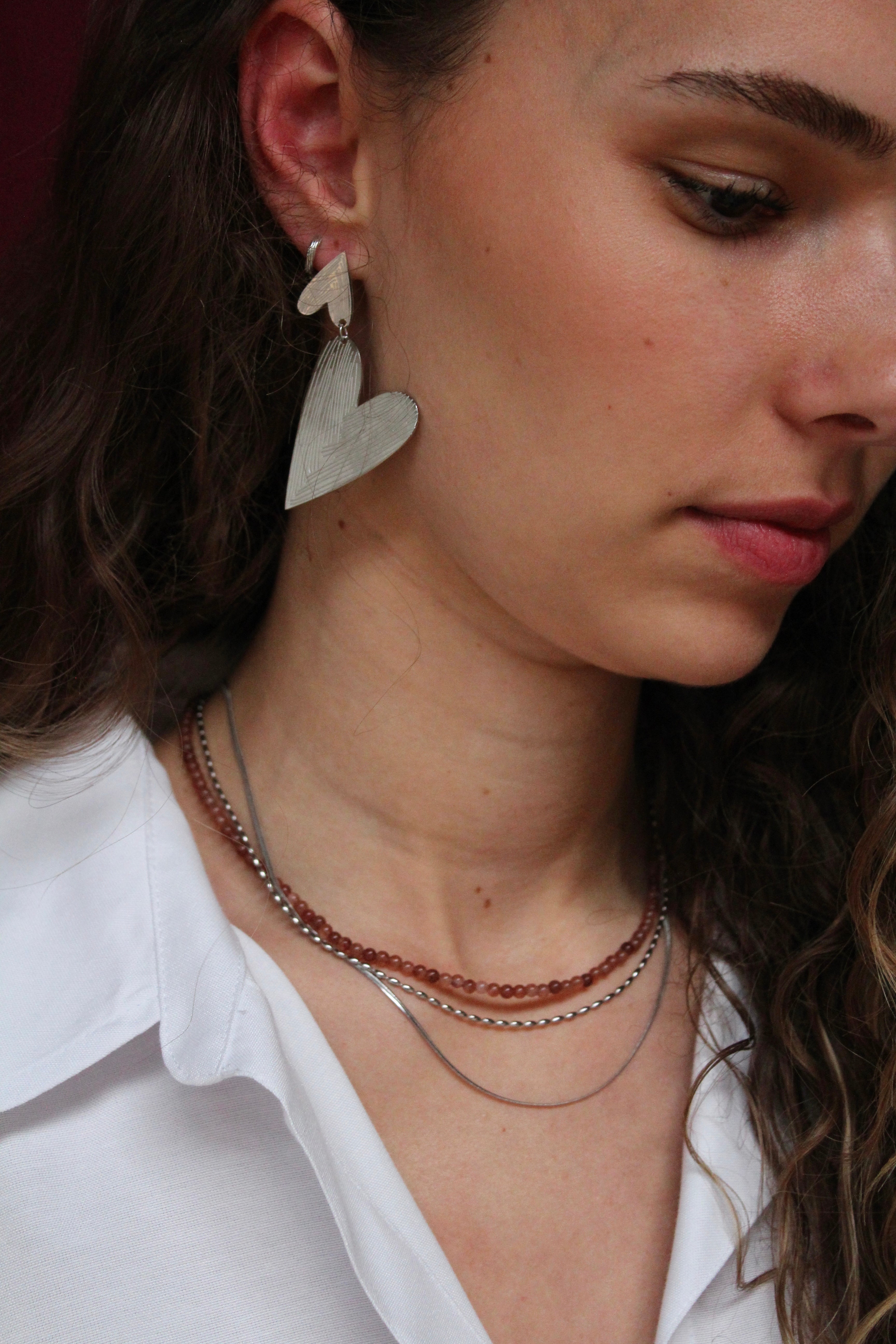 Lovin - Boucles d'oreilles - Acier inoxydable