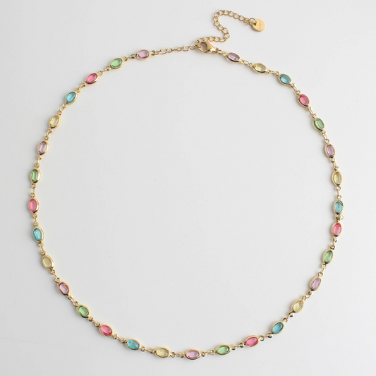 Arc-En-Ciel - Collier - Plaqué