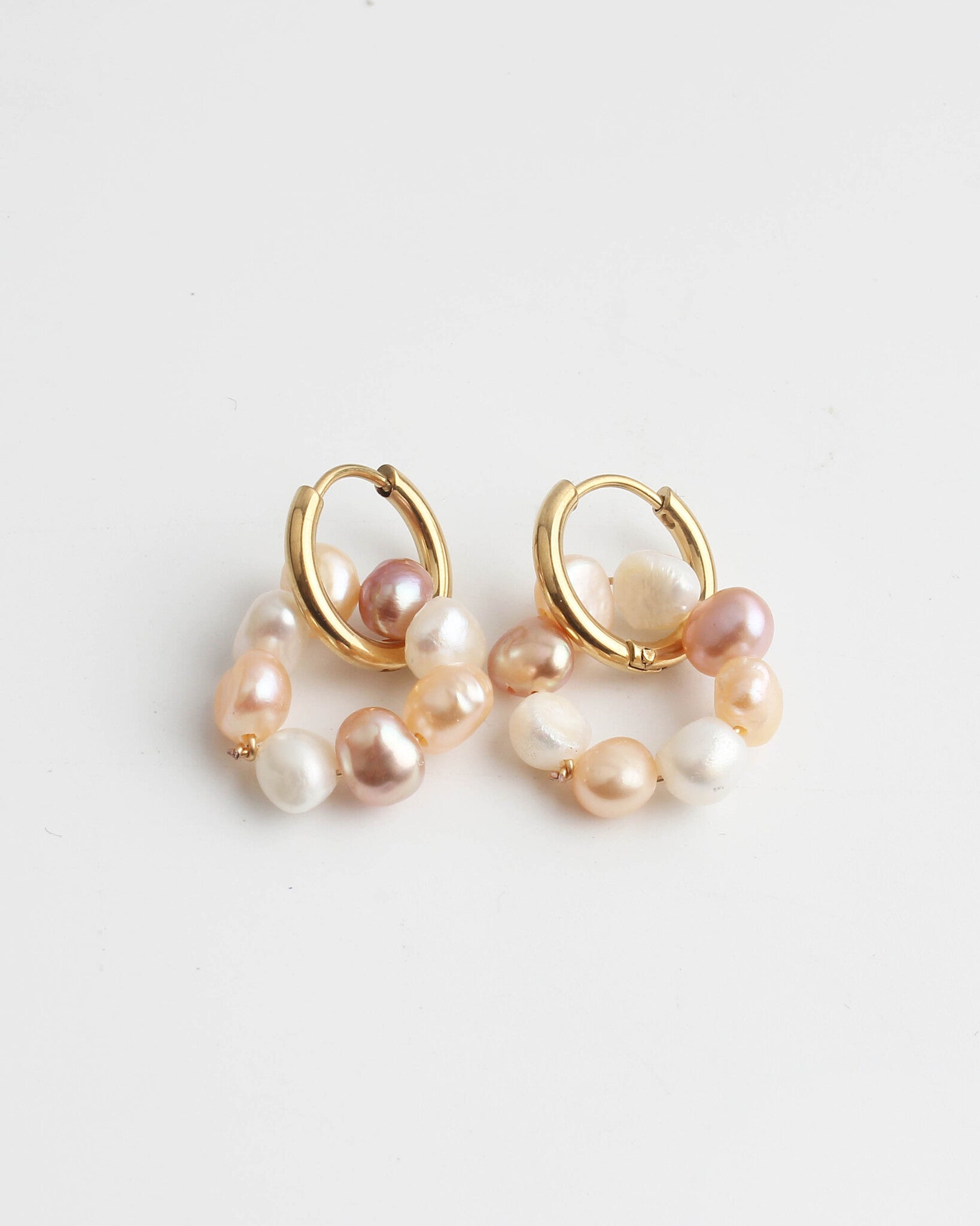 Mix Of Pearls - Ohrringe - Edelstahl