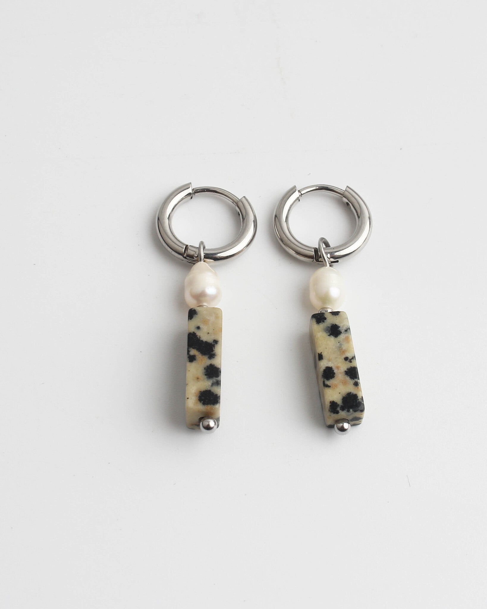 Dora & Pearl - Pendientes - Acero inoxidable