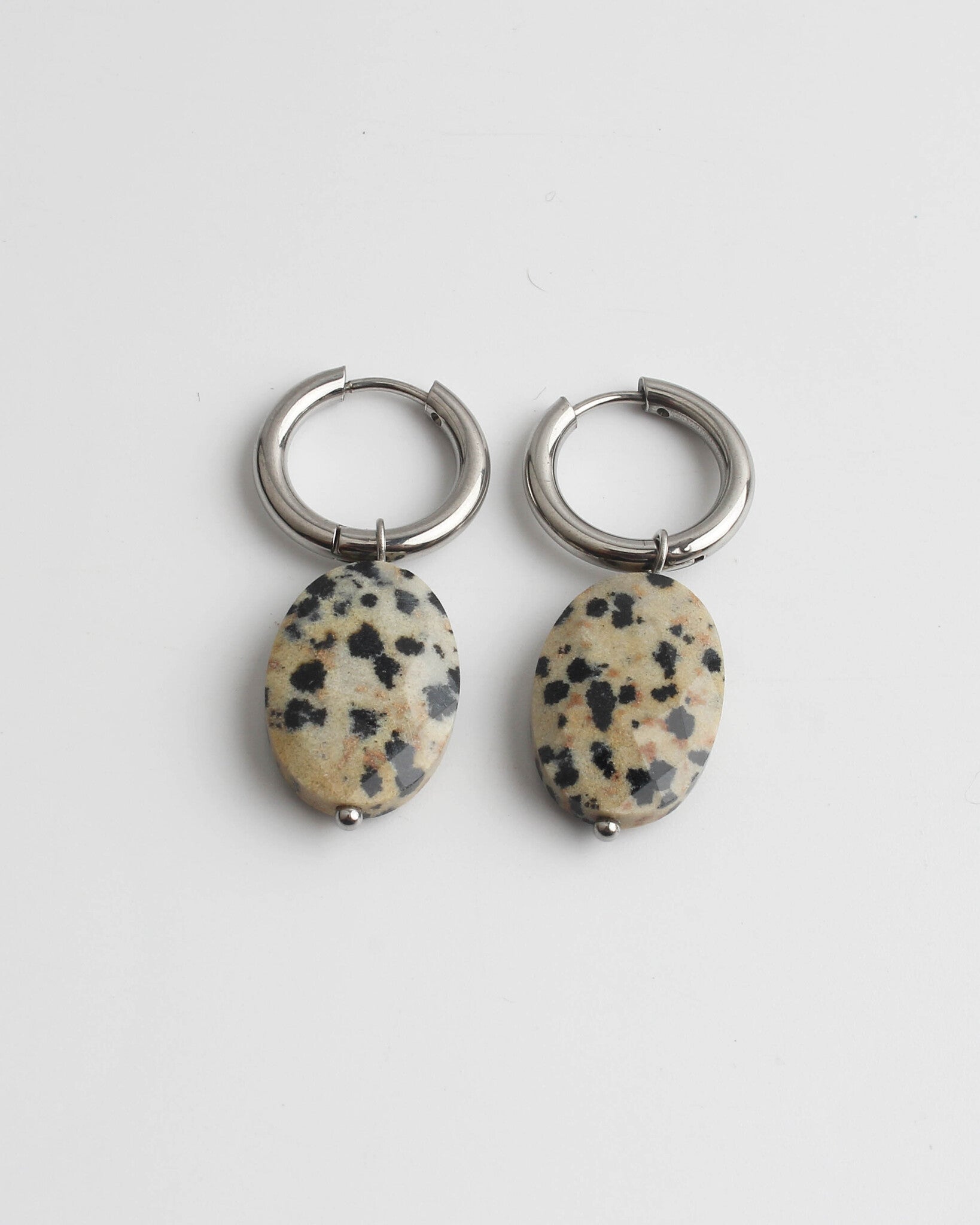 Lieze - Pendientes - Piedra natural - Acero inoxidable