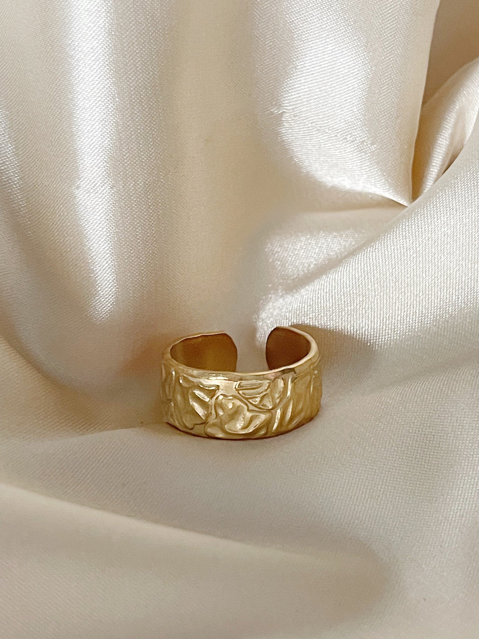 Oona - Ring - Edelstahl - Verstellbar