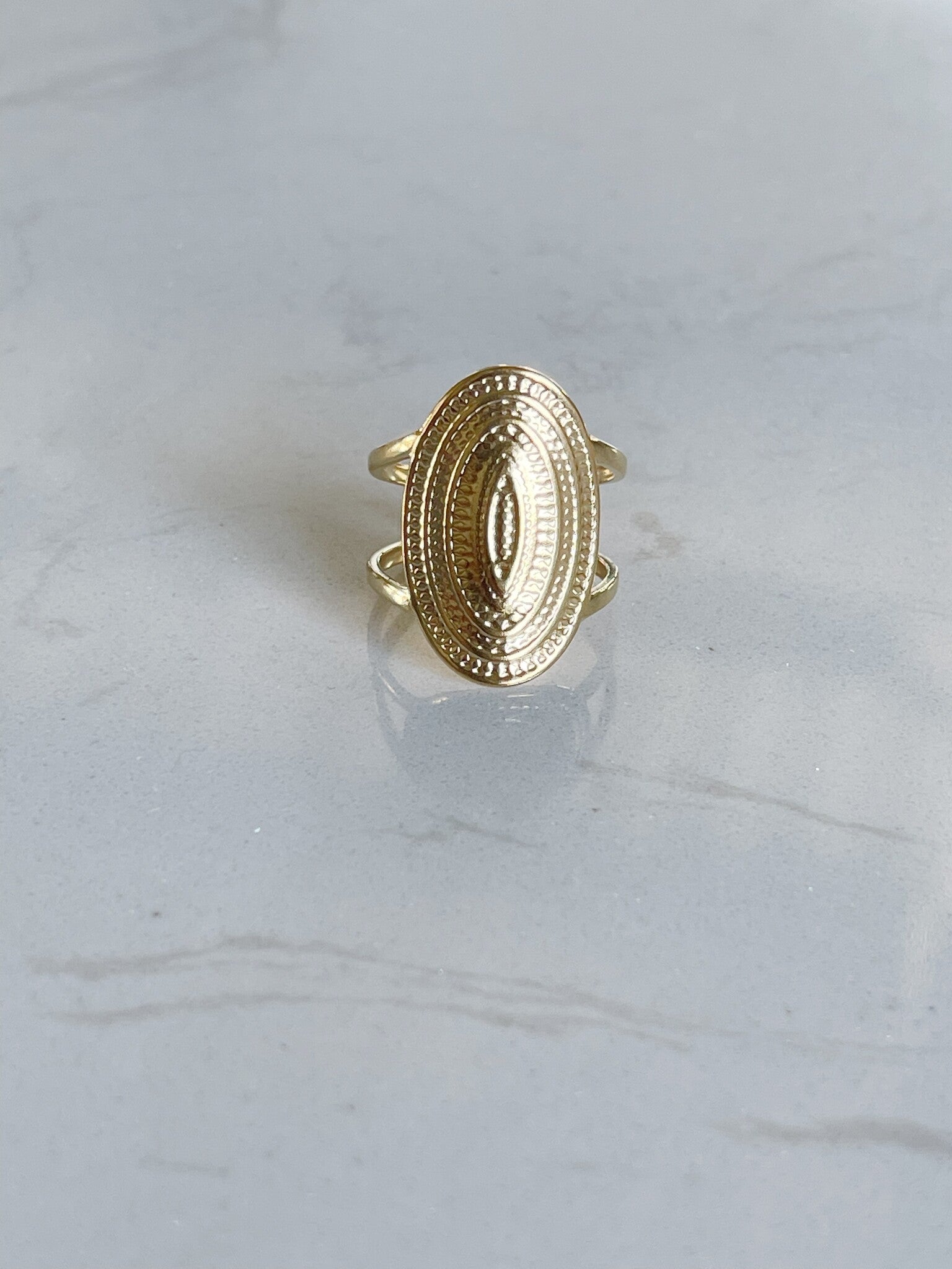 Elsa - Ring - Edelstahl - Verstellbar