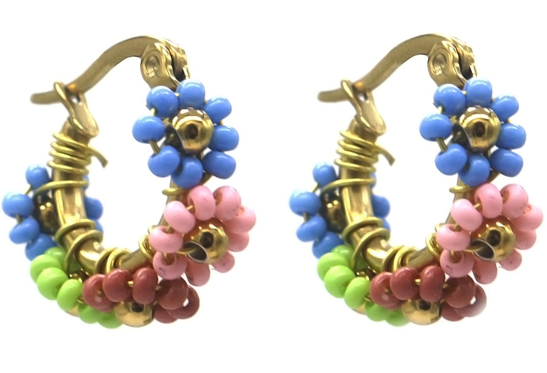 Florence - Pendientes - Acero inoxidable