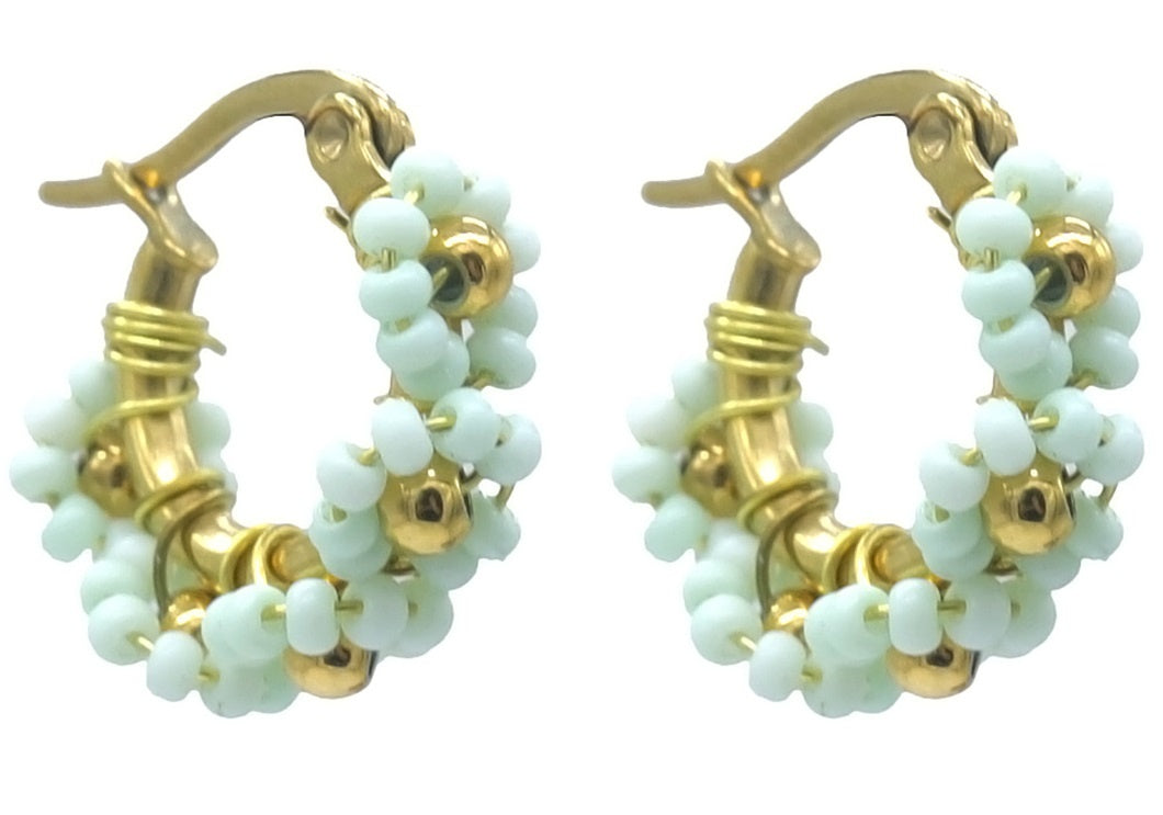 Florence - Pendientes - Acero inoxidable