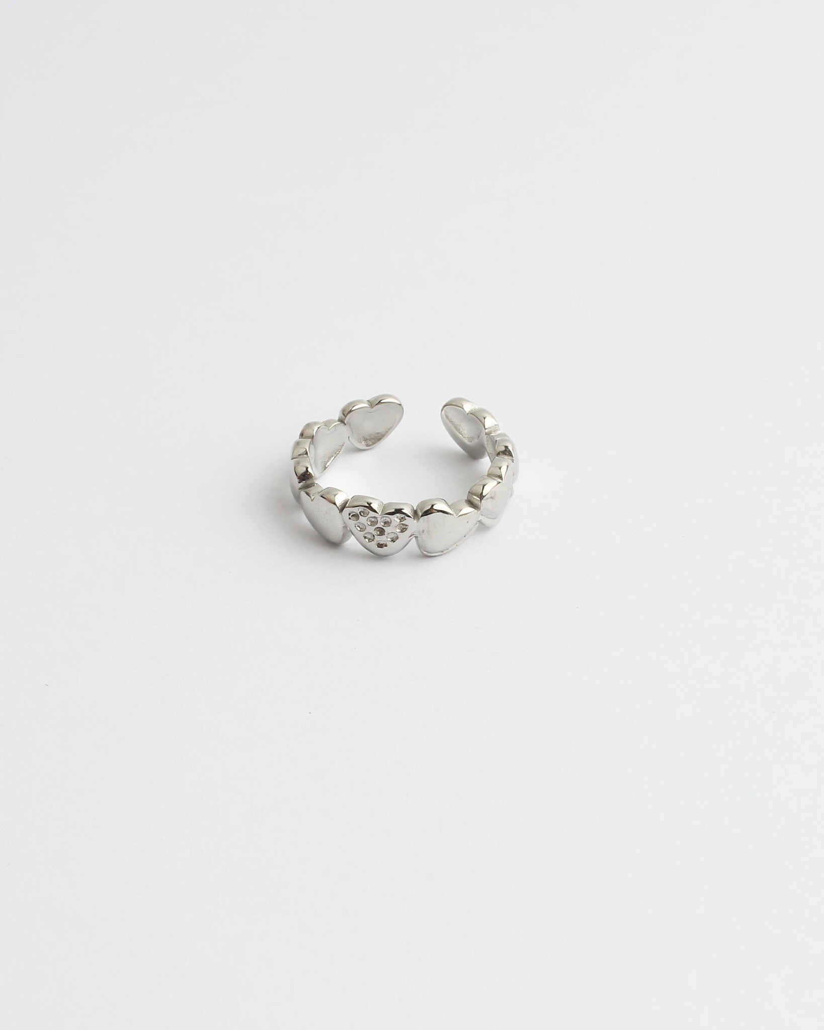 Lover - Ring - Edelstahl - Verstellbar