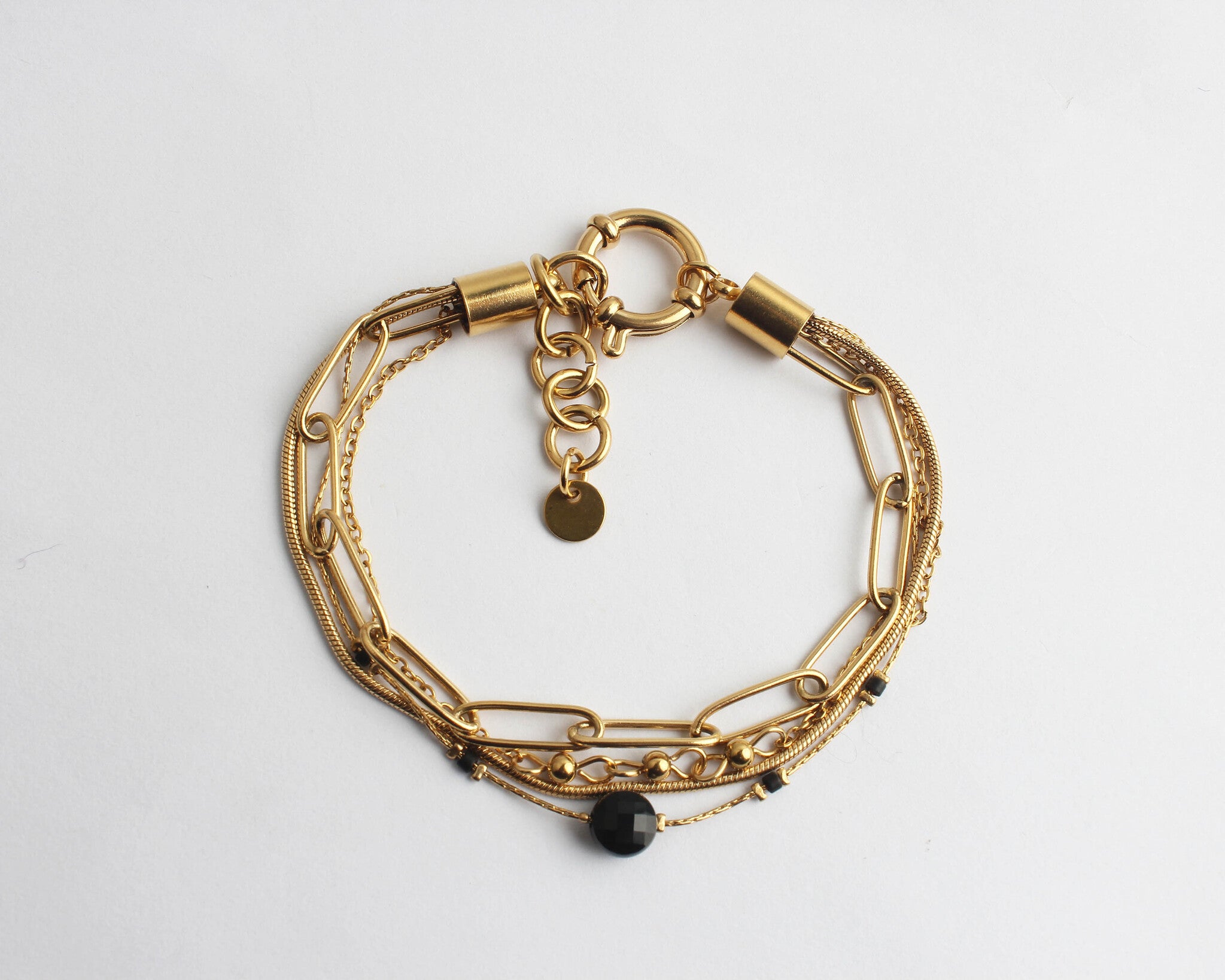 Eloise - Pulsera - 4 capas - Acero inoxidable