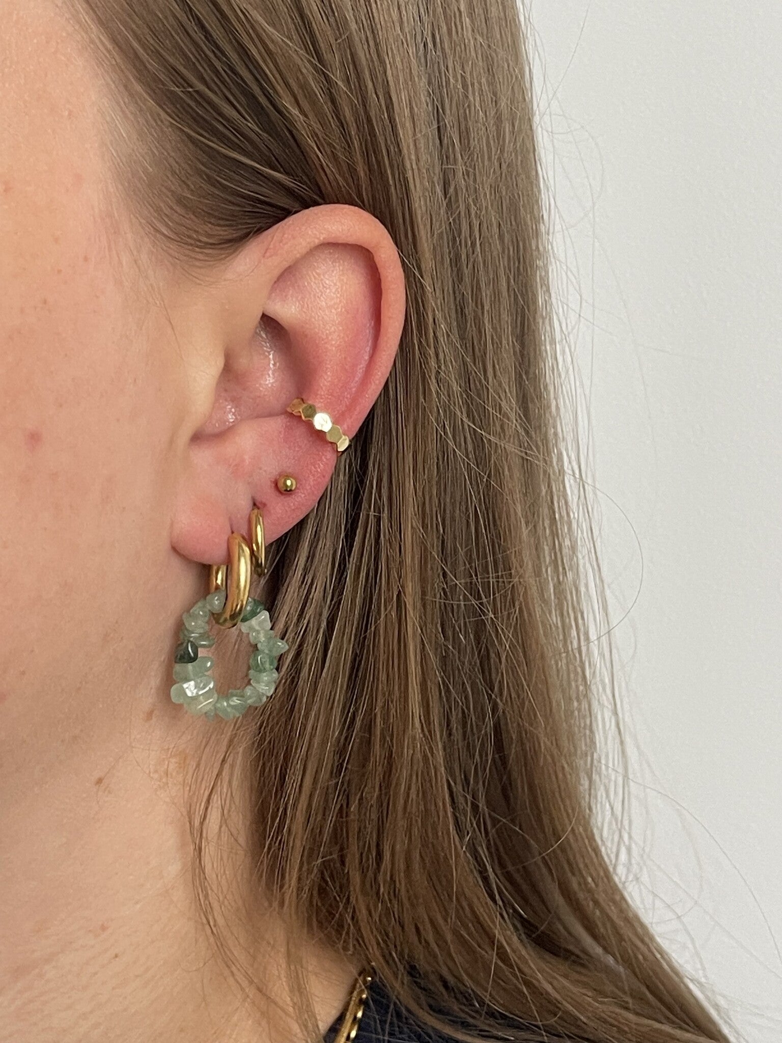 Adinda - Boucle d'oreille - Acier inoxydable