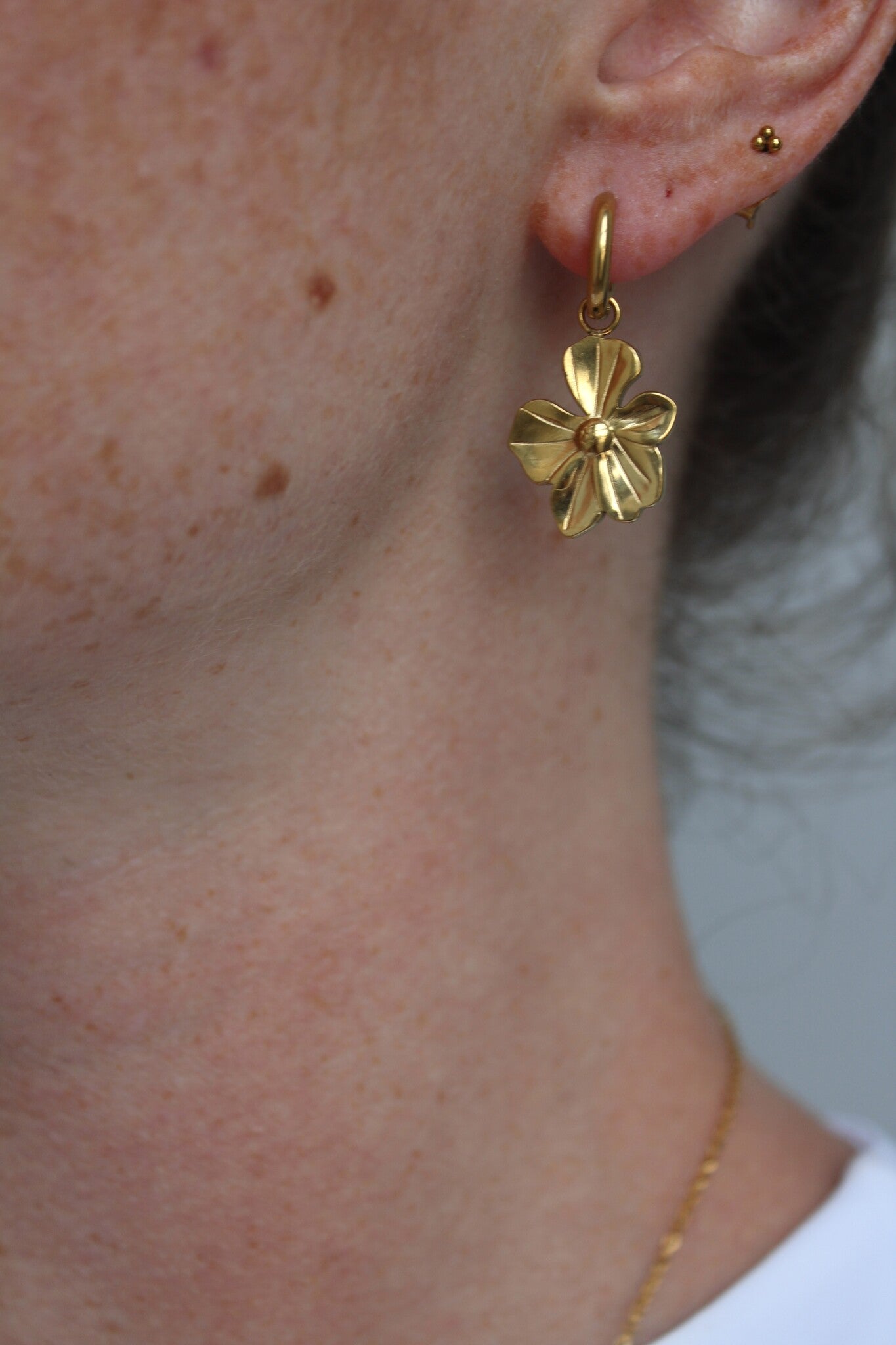 Justina - Boucles d'oreilles - Acier inoxydable