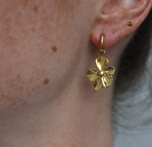 Justina - Pendientes - Acero inoxidable