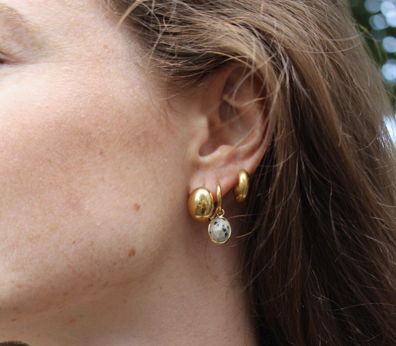 Ovally - Pendientes - Acero inoxidable