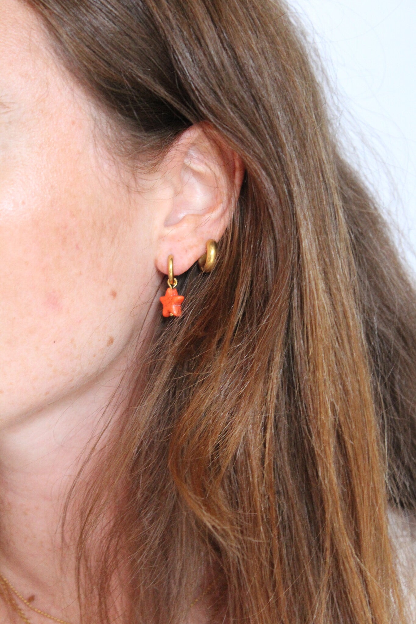 Bright Star - Pendientes - Acero inoxidable