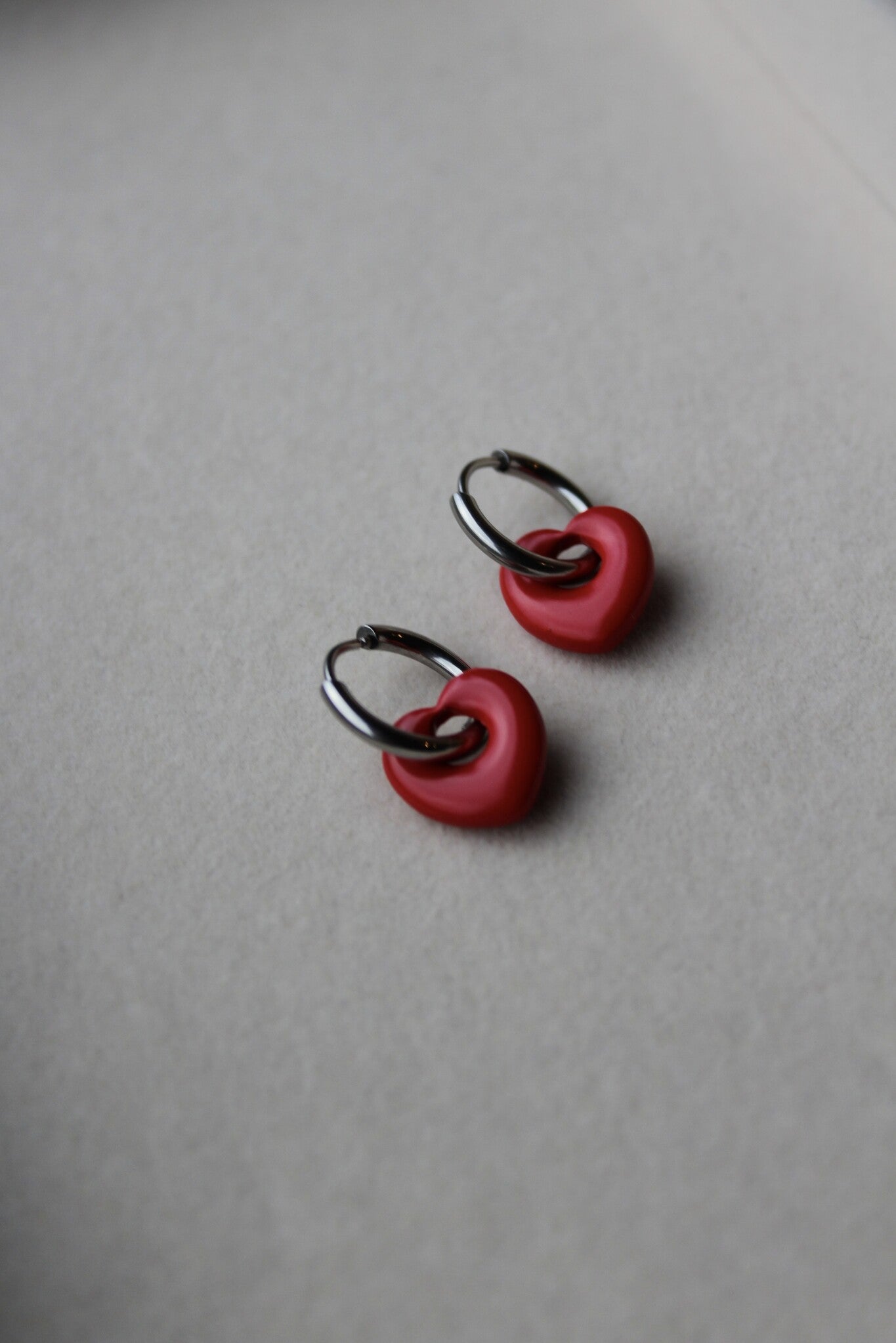 Beau - Pendientes - Acero inoxidable