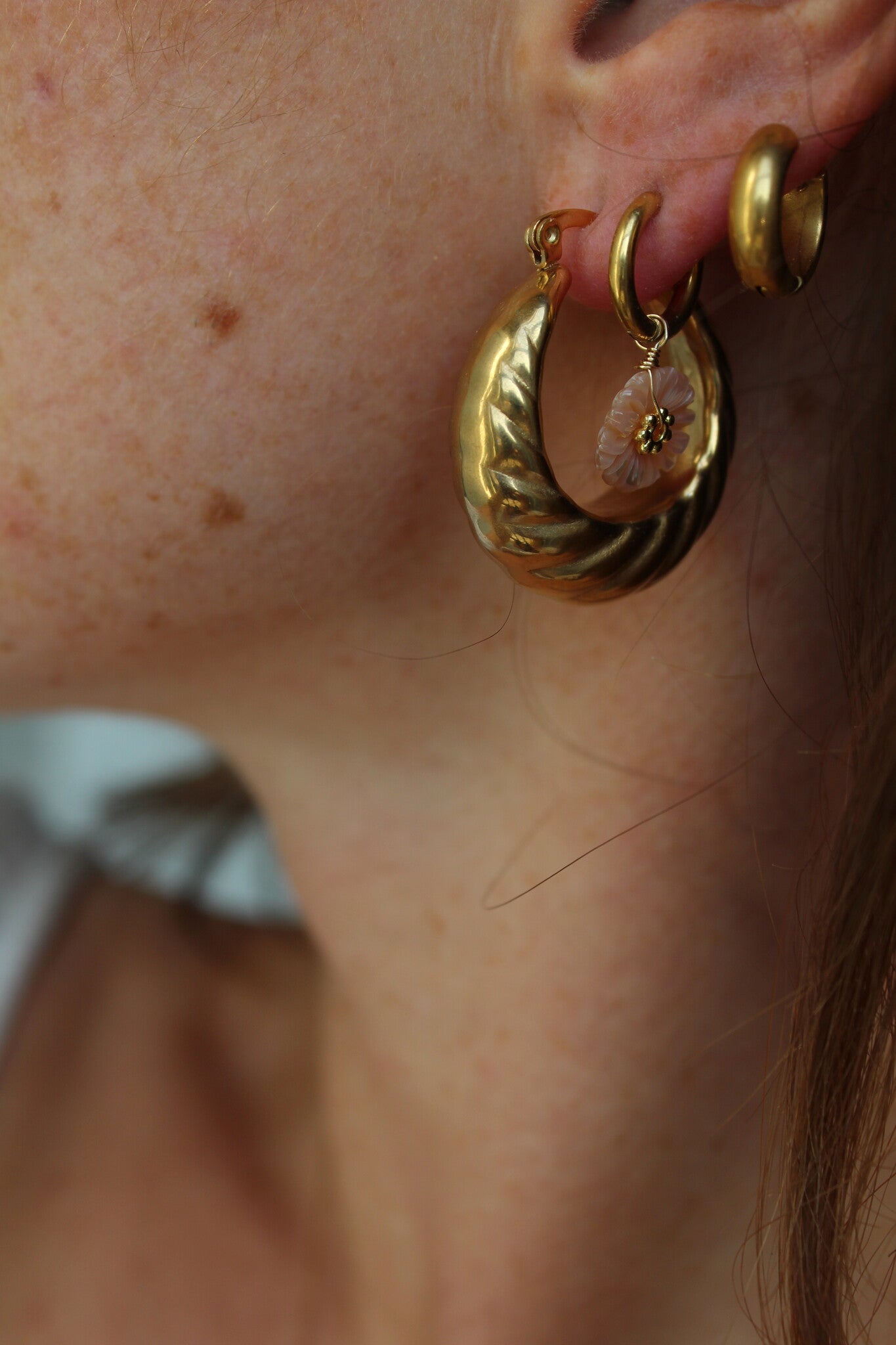 Anna - Pendientes - Acero inoxidable