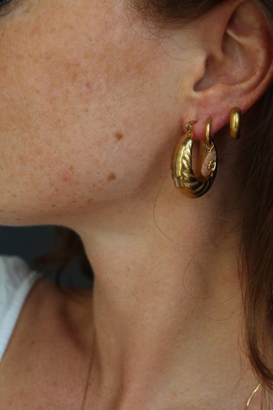 Anna - Pendientes - Acero inoxidable