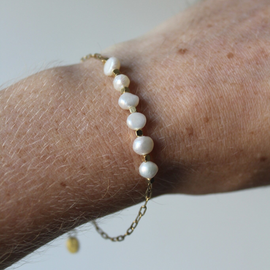 Pearly - Armband - Edelstahl