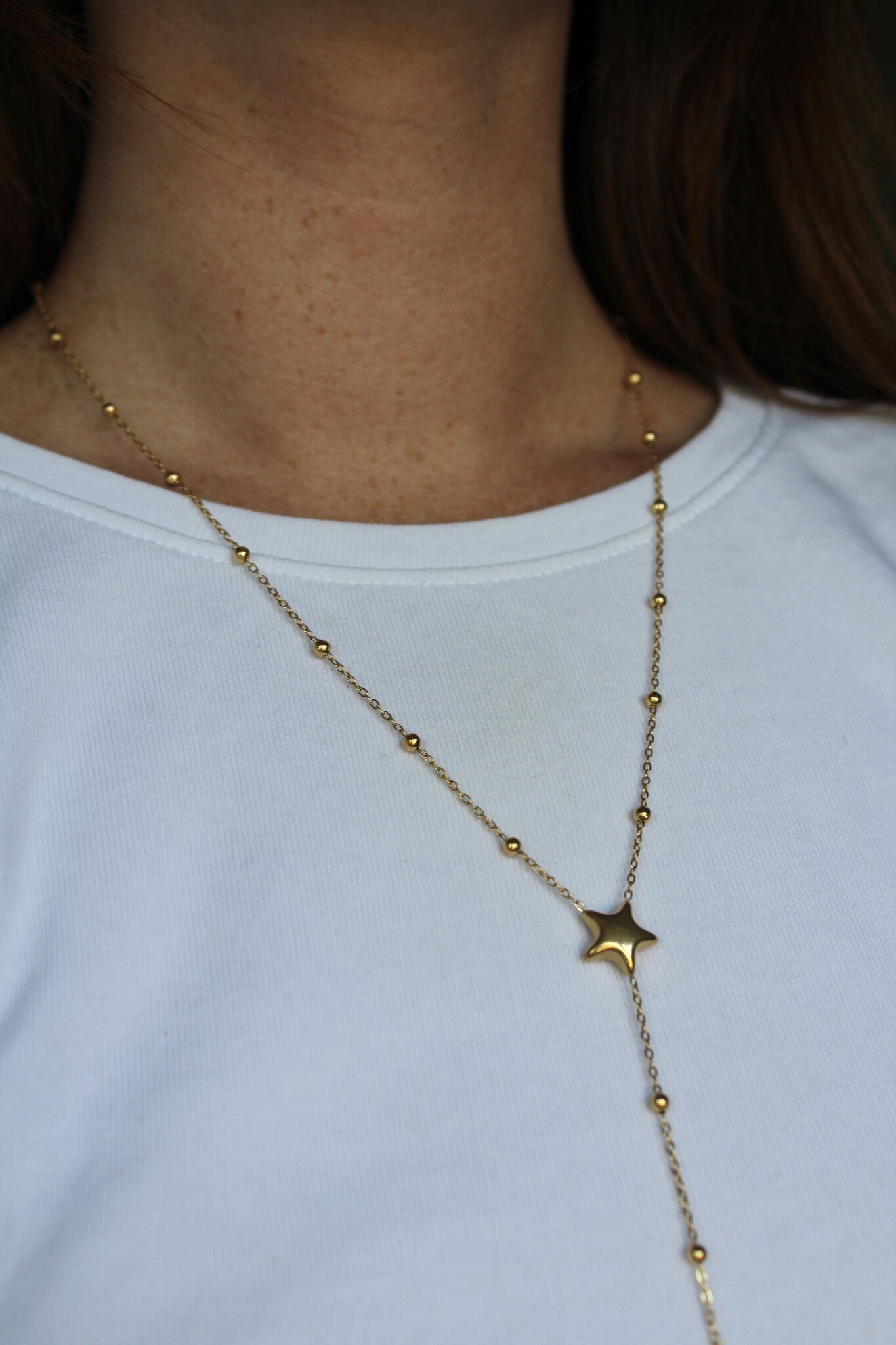 Estrellas - Collar - Acero inoxidable