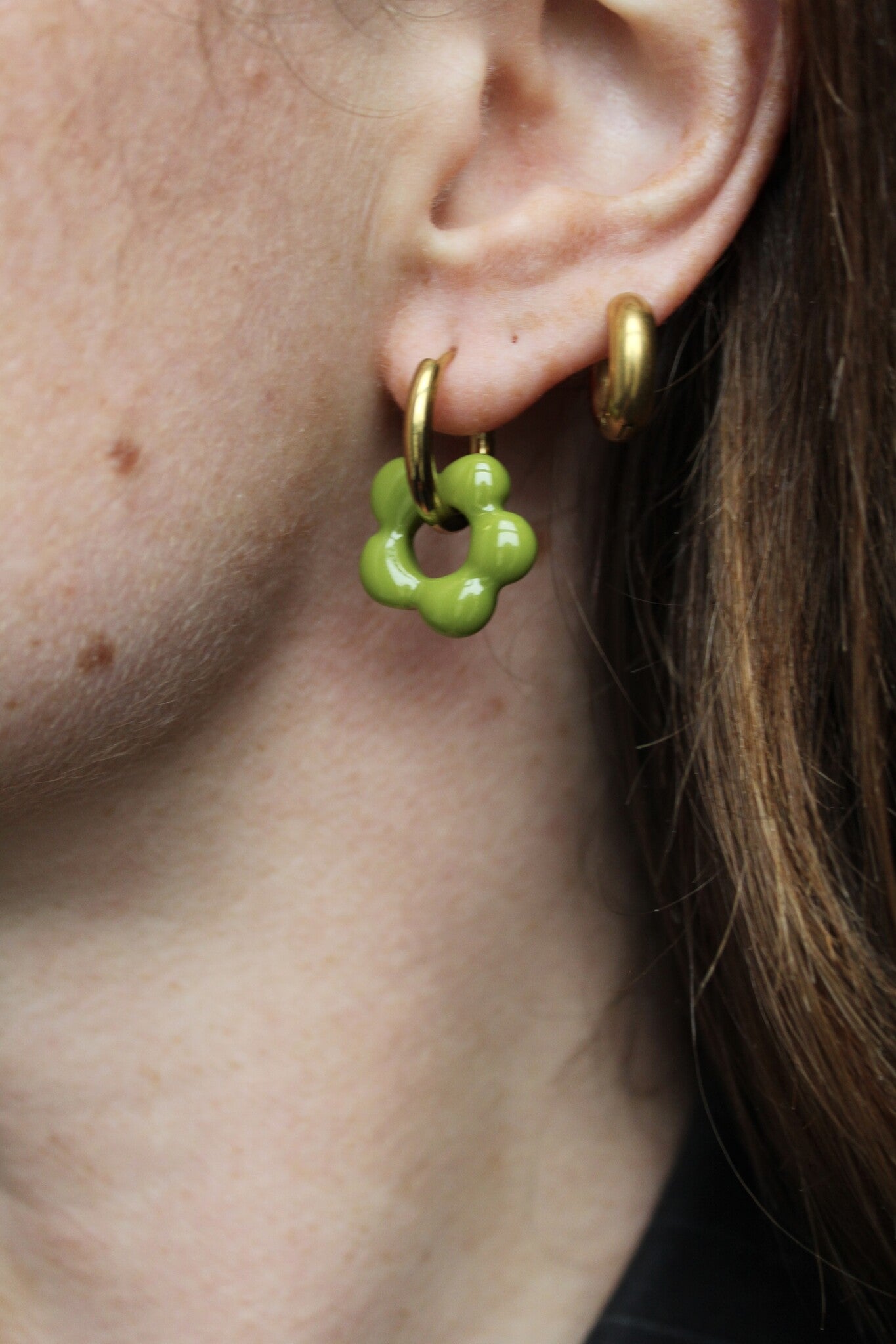 Linda - Pendientes - Acero inoxidable