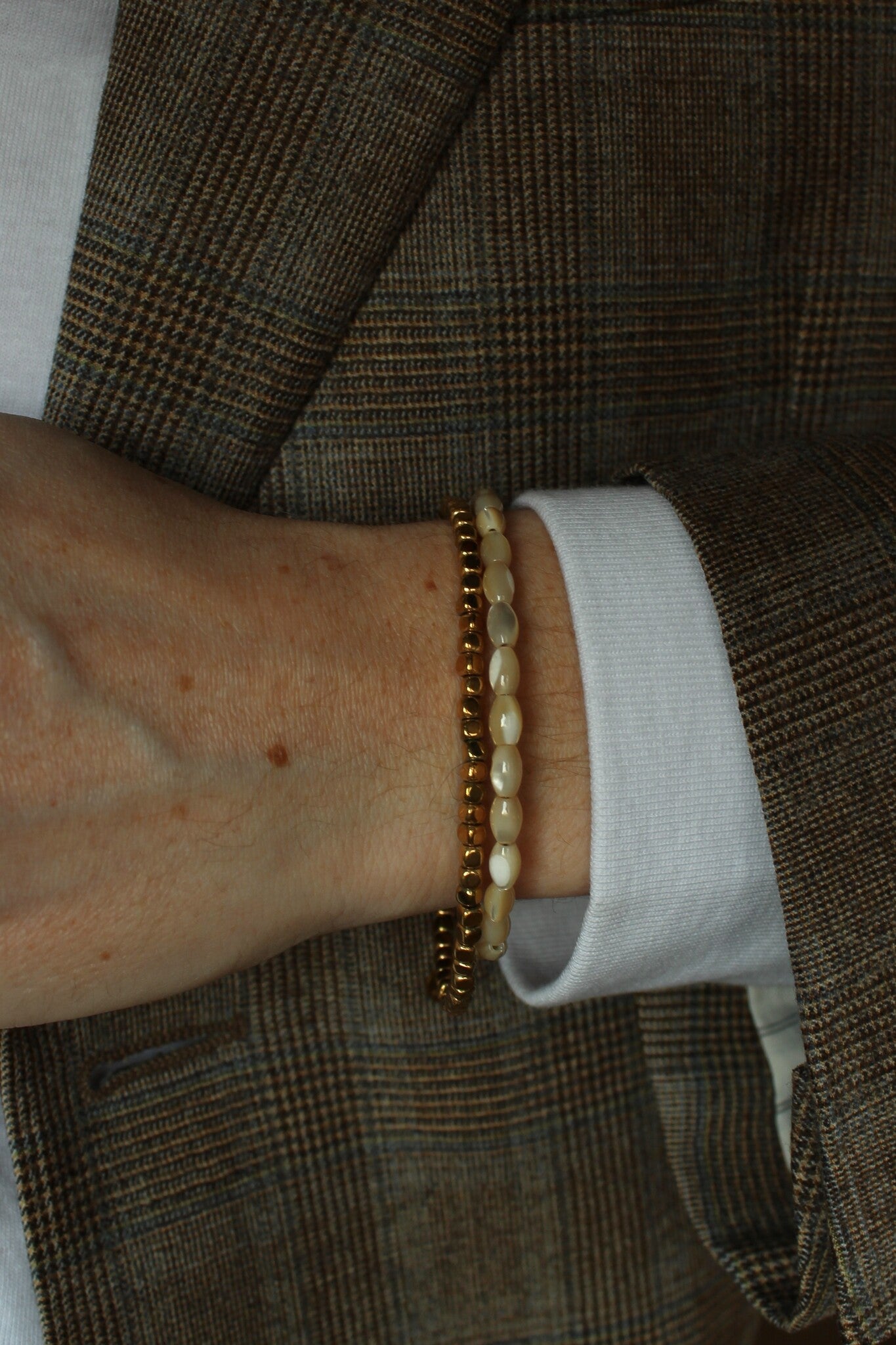 Runder Kreis - Armband - Edelstahl