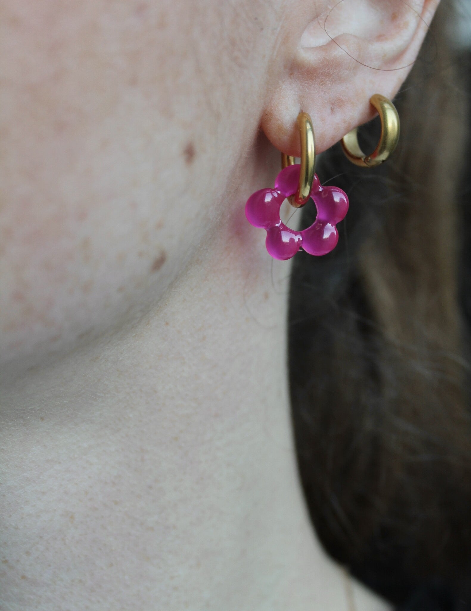 Linda - Pendientes - Acero inoxidable