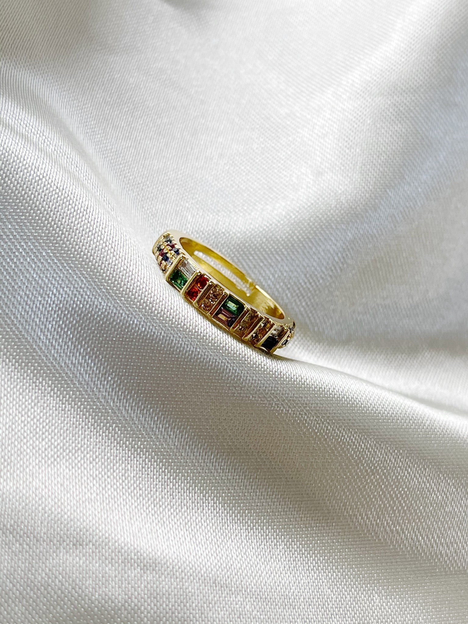 Put a ring on it - Ring - Multicolor - Gold-plated - Adjustable