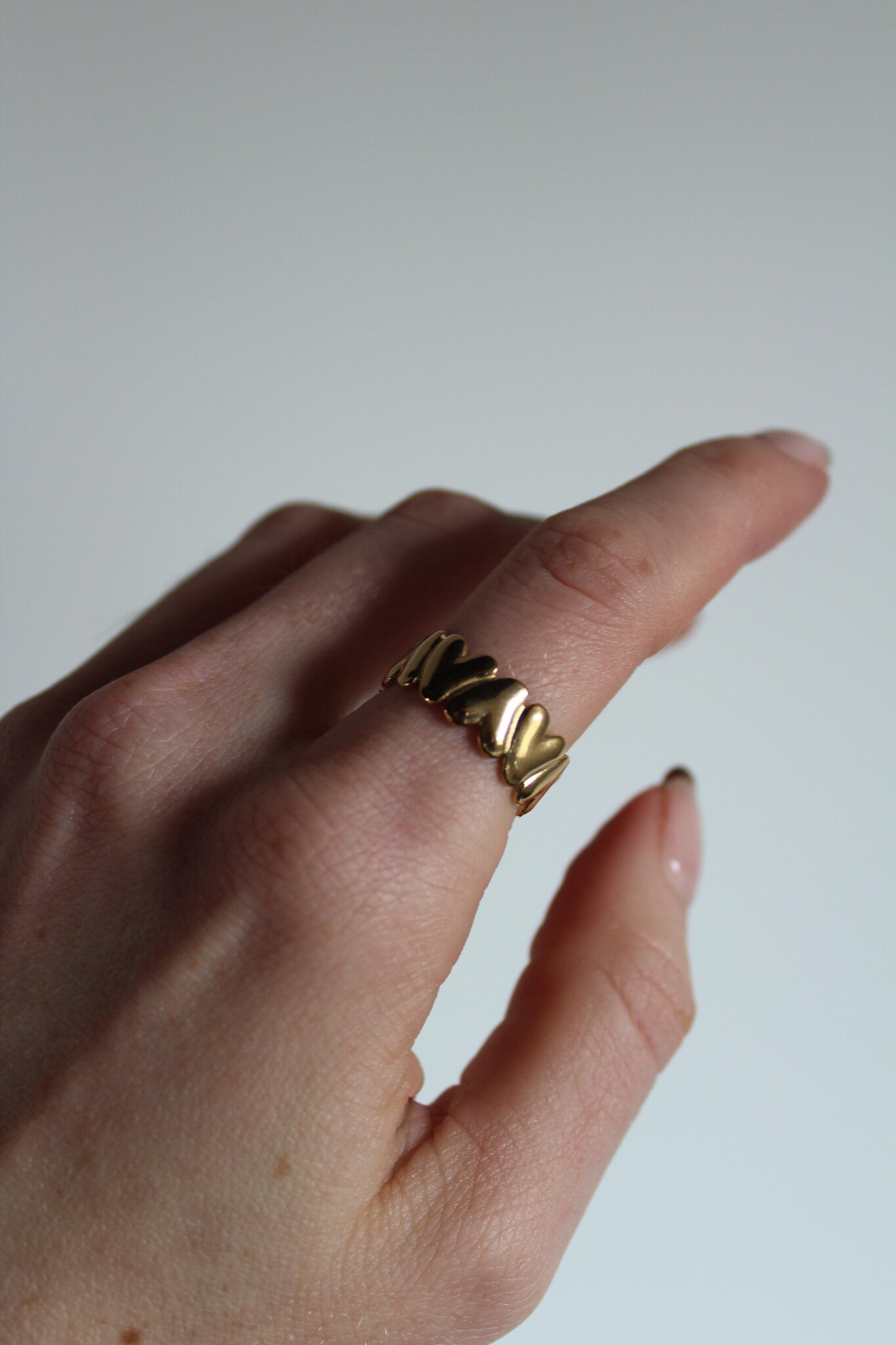 Esme - Ring - Edelstahl - Verstellbar