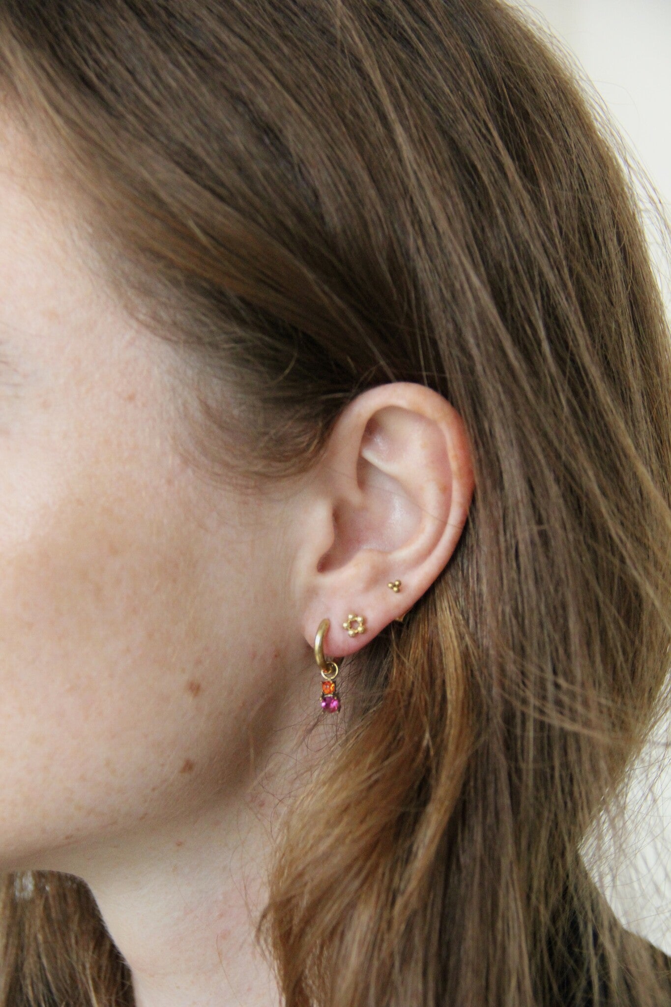 Dominique - Boucles d'oreilles - Acier inoxydable