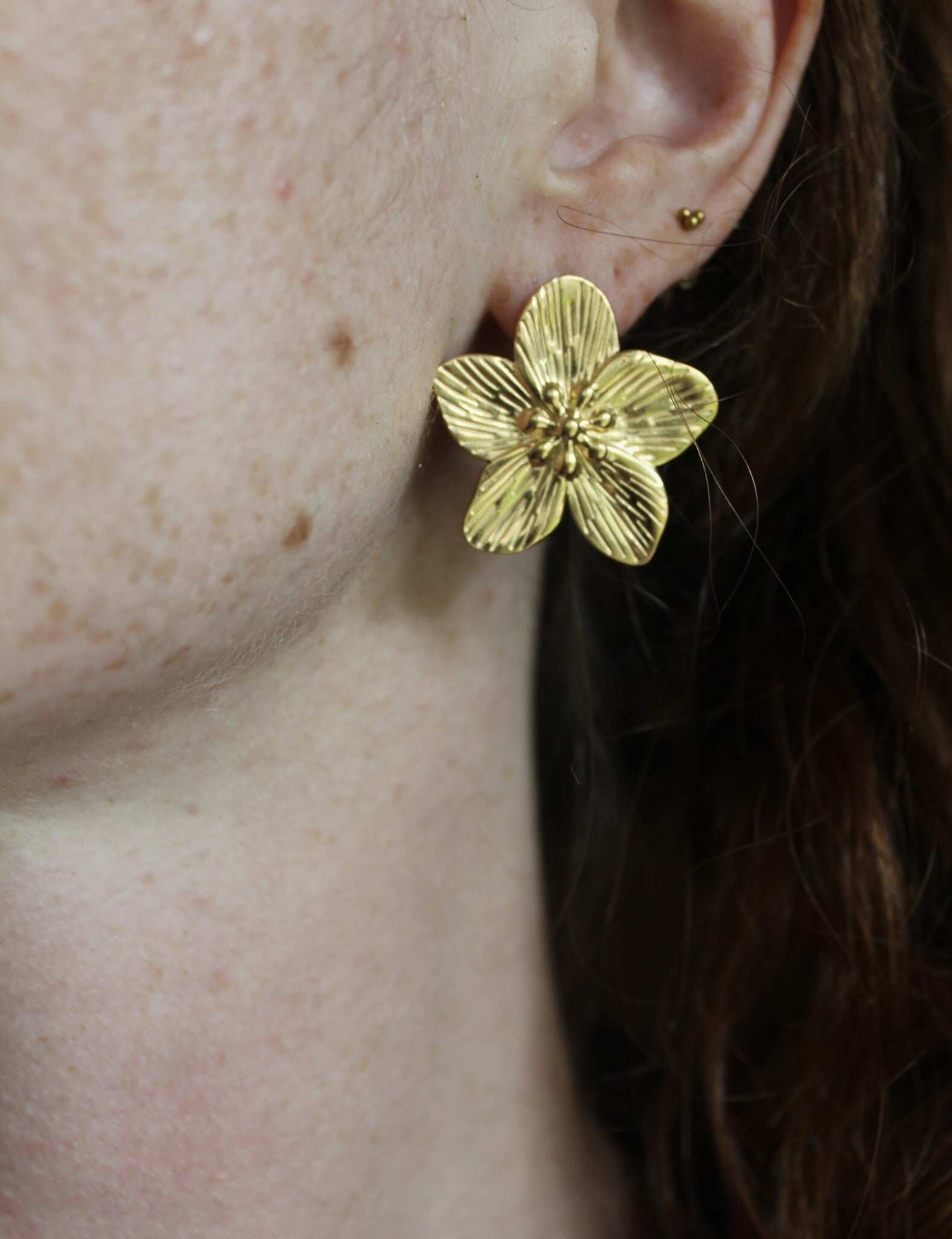 Fleur - Pendientes - Acero inoxidable