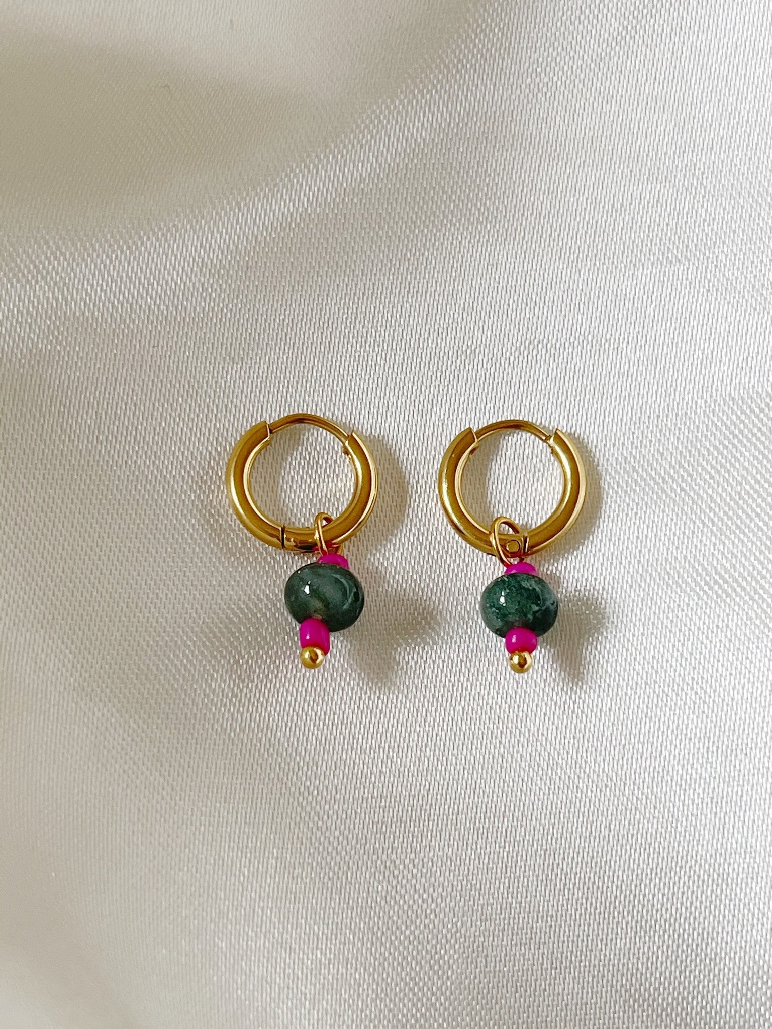 June - Pendientes - Acero inoxidable