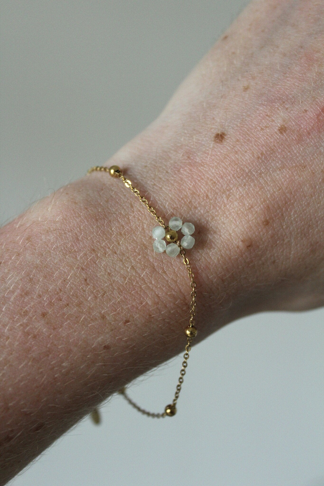 Blume - Armband - Edelstahl