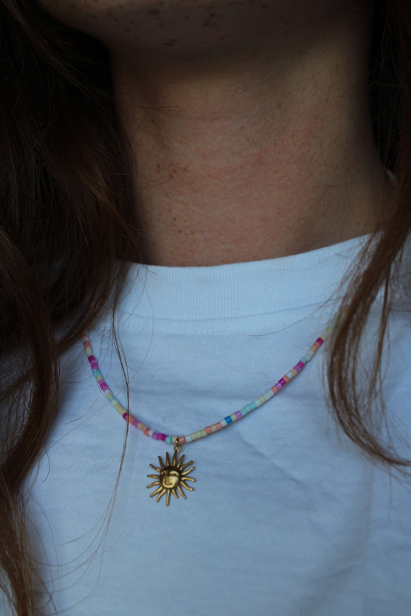 Hello Sunshine - Collar - Acero inoxidable