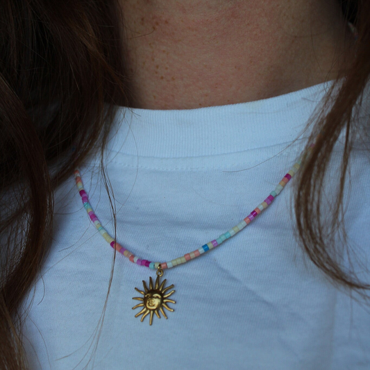 Hello Sunshine - Collar - Acero inoxidable