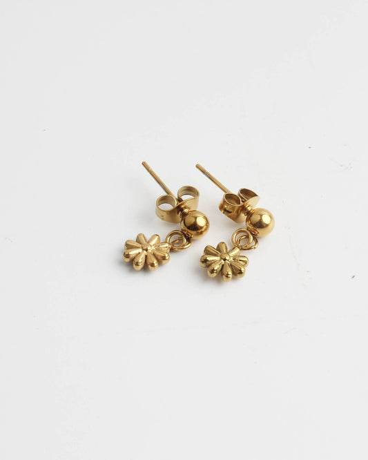 Little Daisy Stud - Pendientes - Acero inoxidable