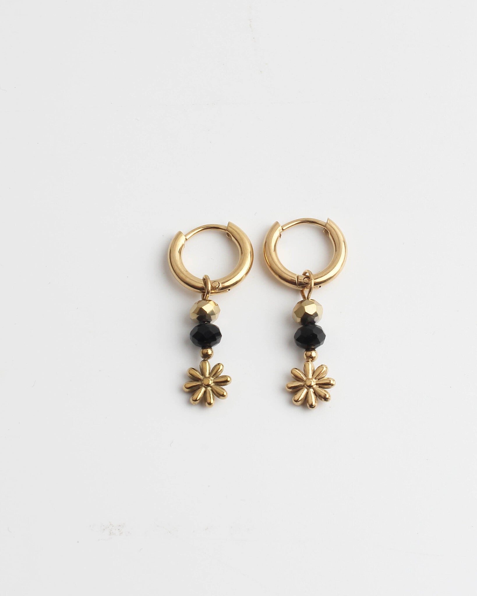 Fleur Sauvage - Earrings - Stainless Steel