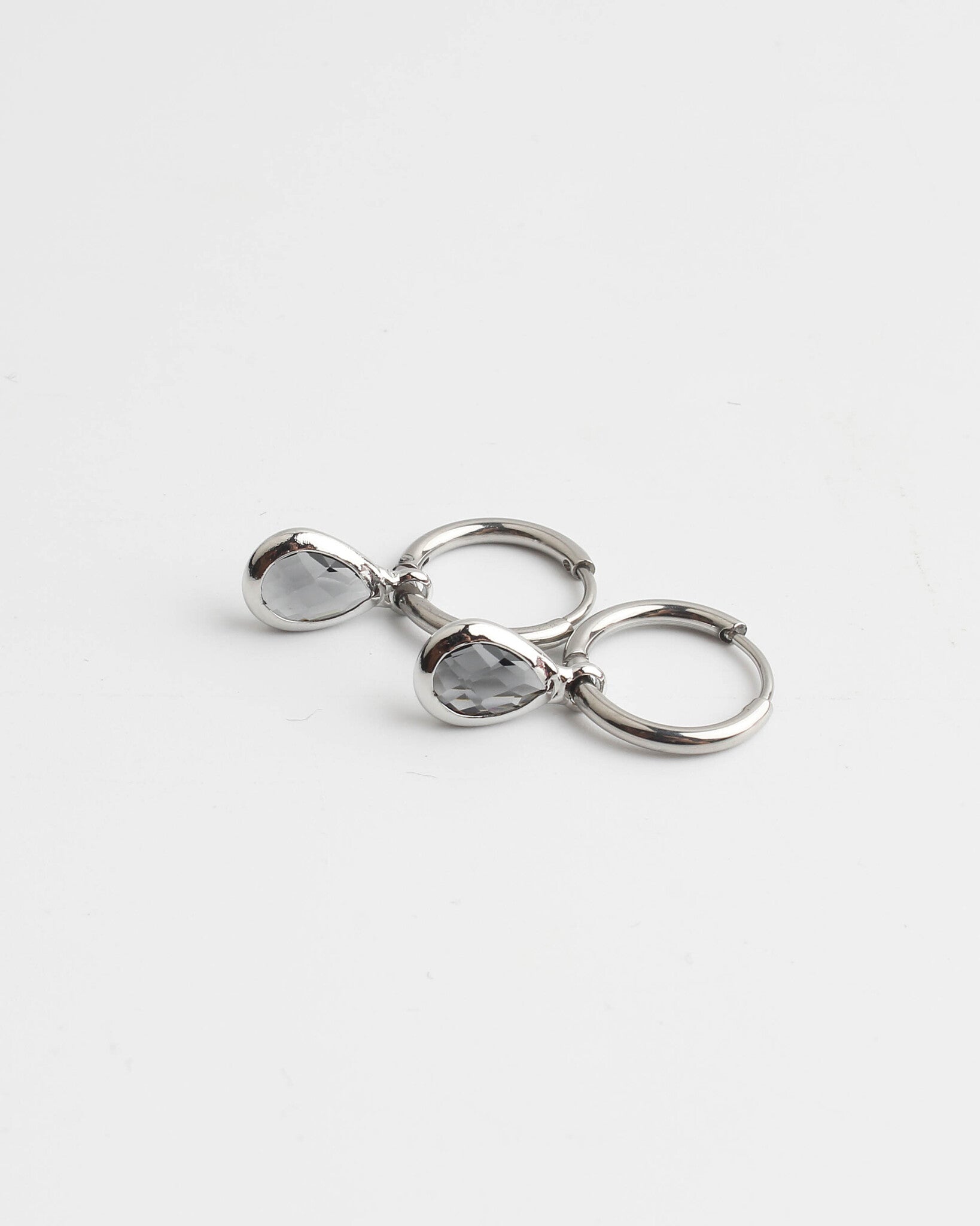 Oval Dana - Pendientes - Acero inoxidable