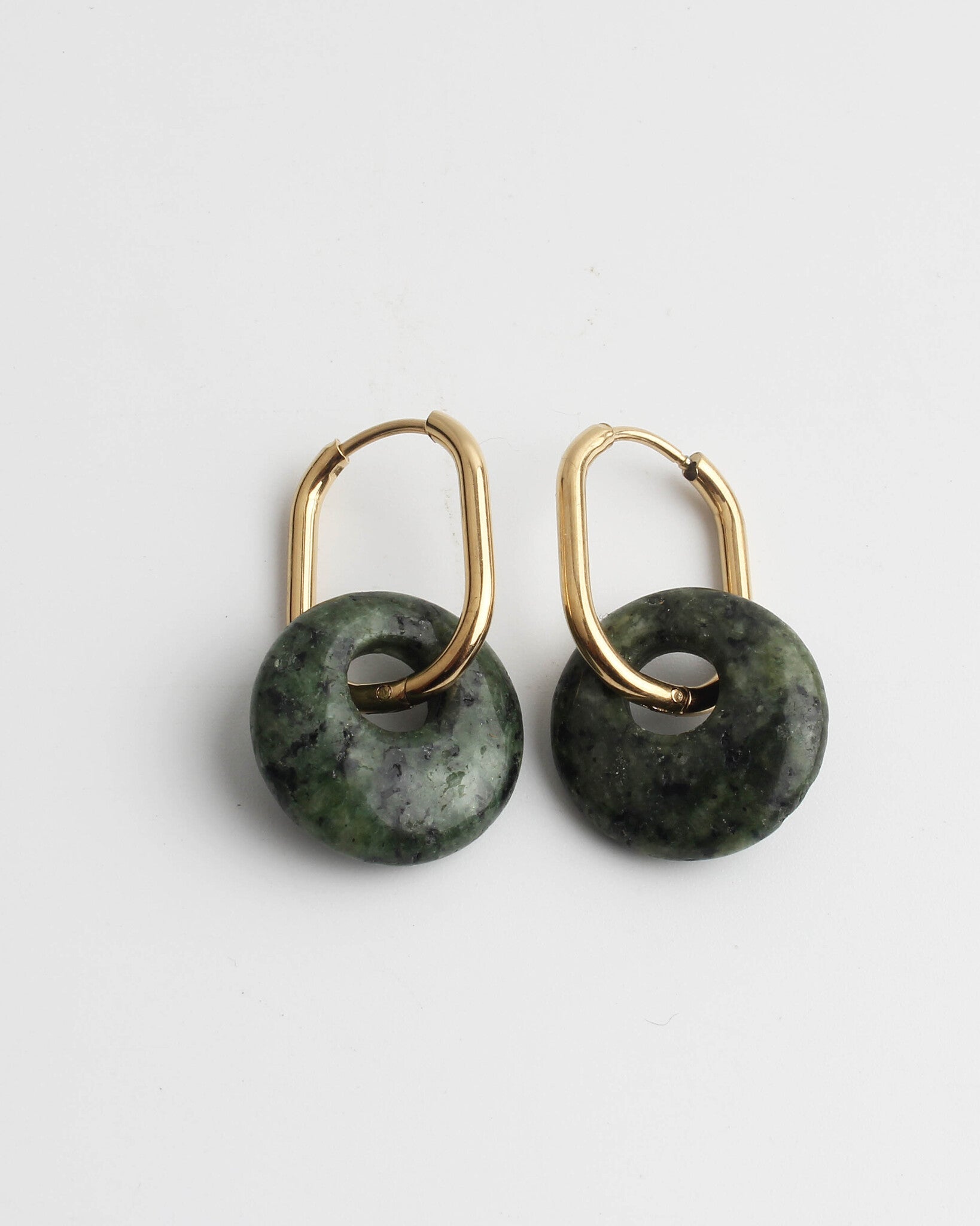 Tirza - Pendientes - Piedra natural - Acero inoxidable