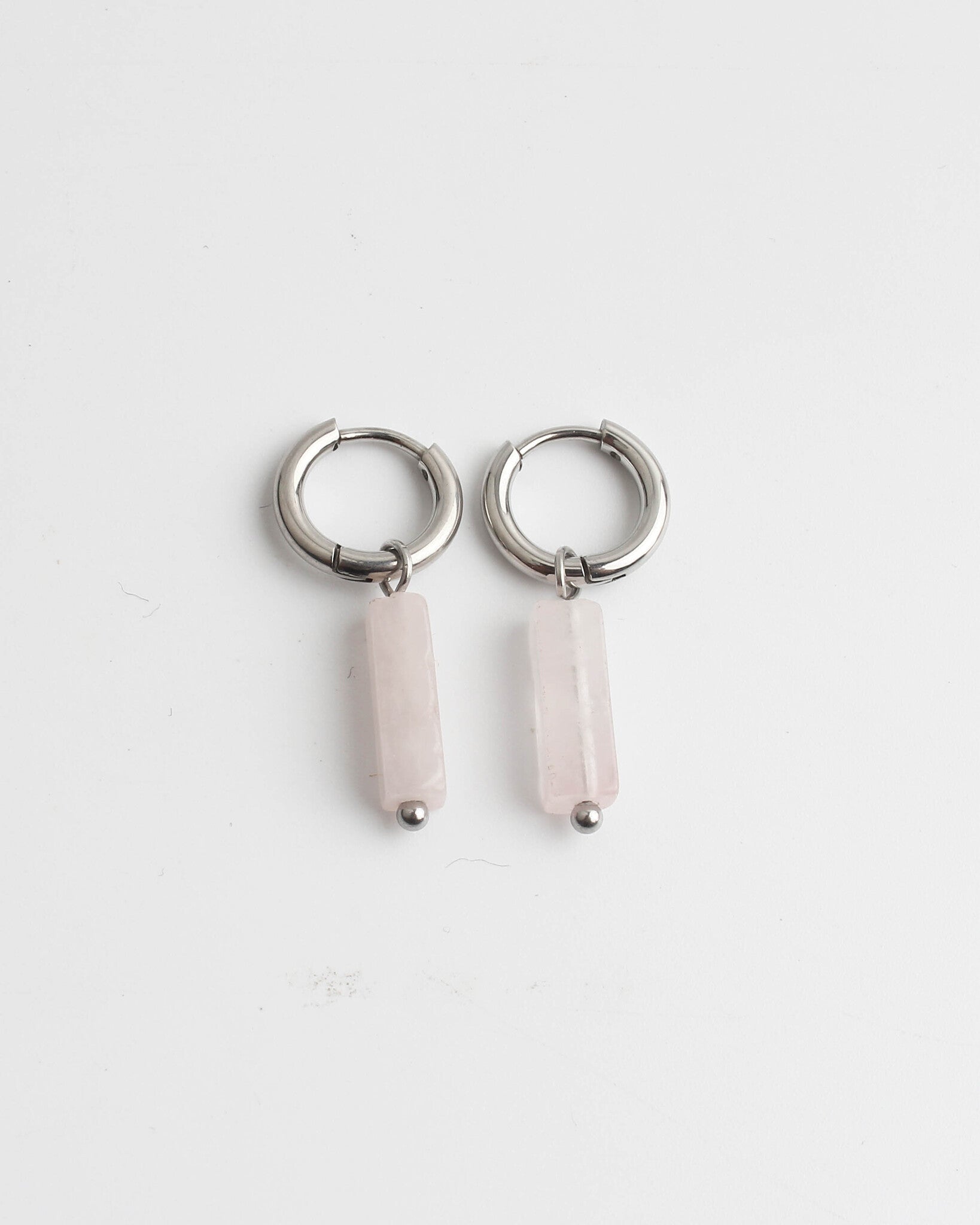 Dora - Earrings - Natural Stone - Stainless Steel