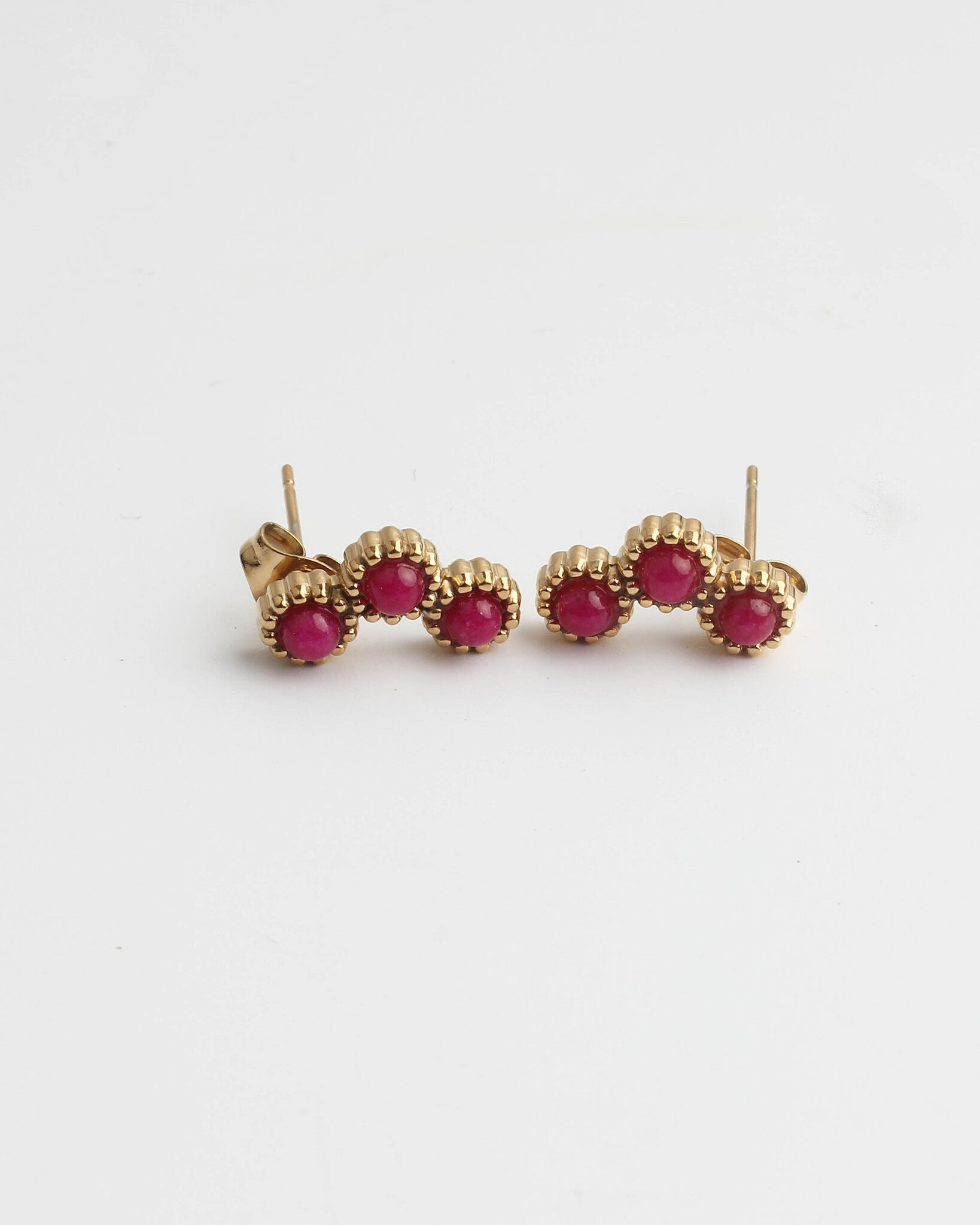 Amelie - Studs - Pendientes - Acero inoxidable