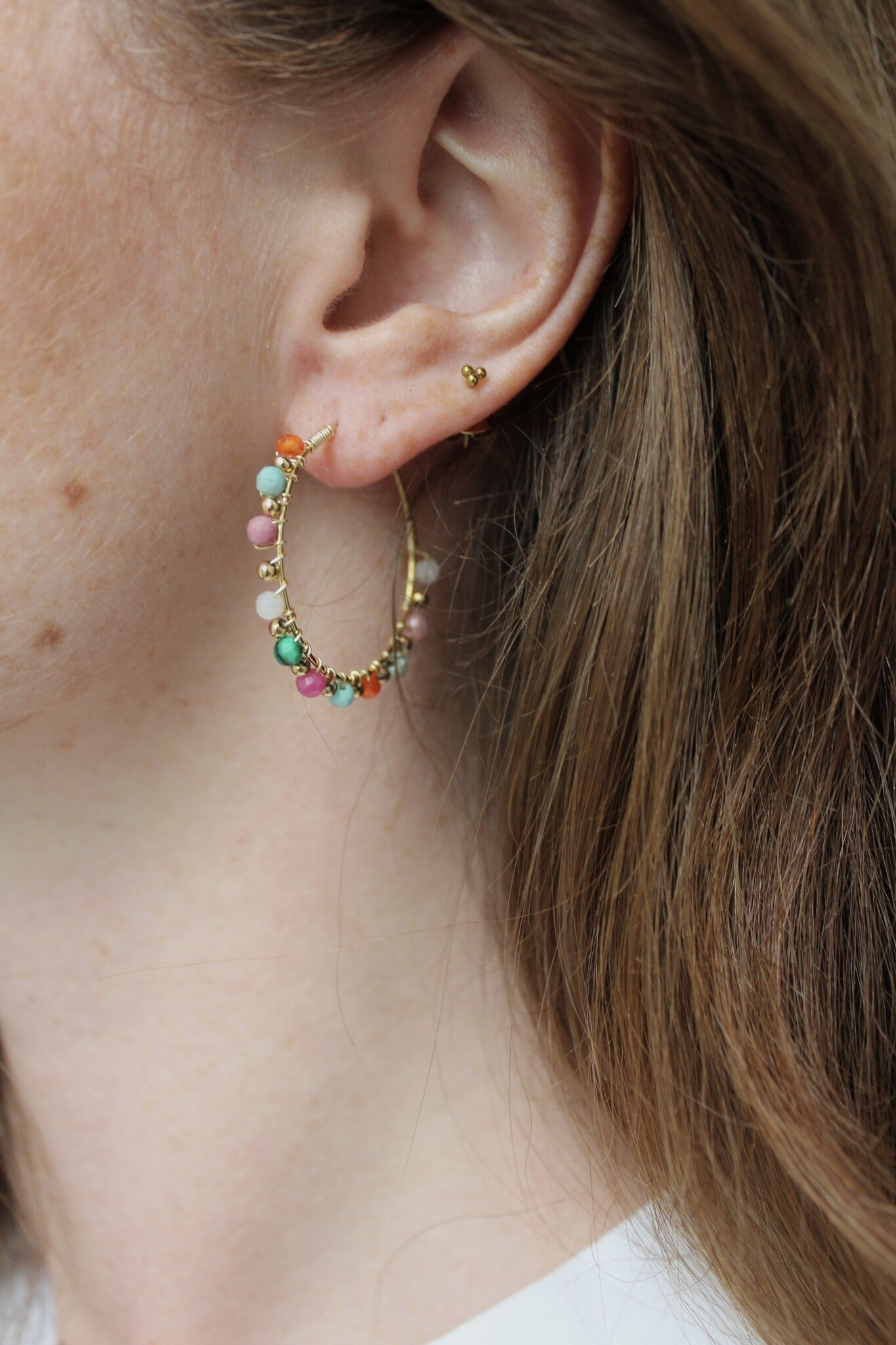 Sandy - Boucles d'oreilles - Acier inoxydable