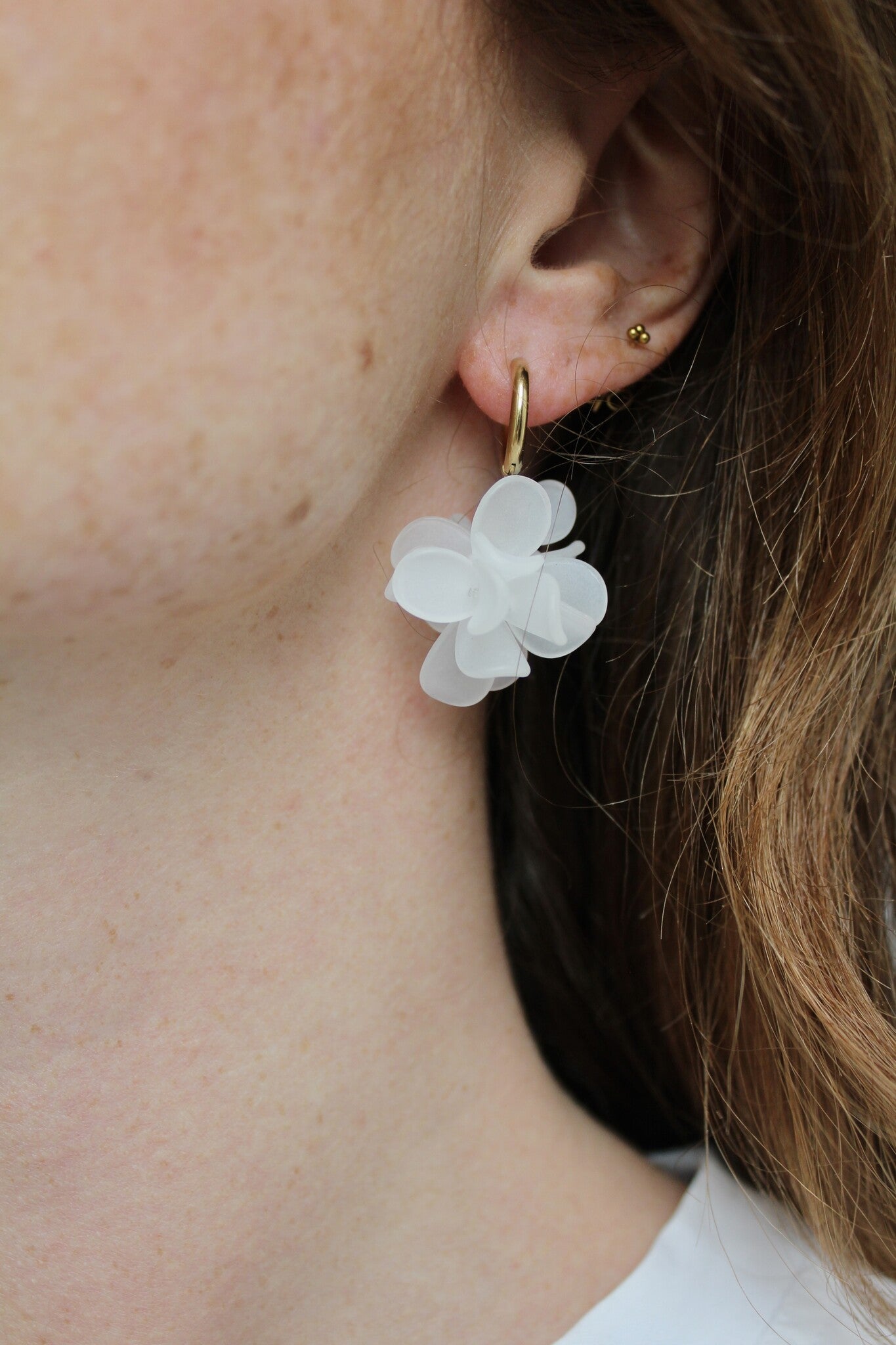 Straya - Boucles d'oreilles - Acier inoxydable