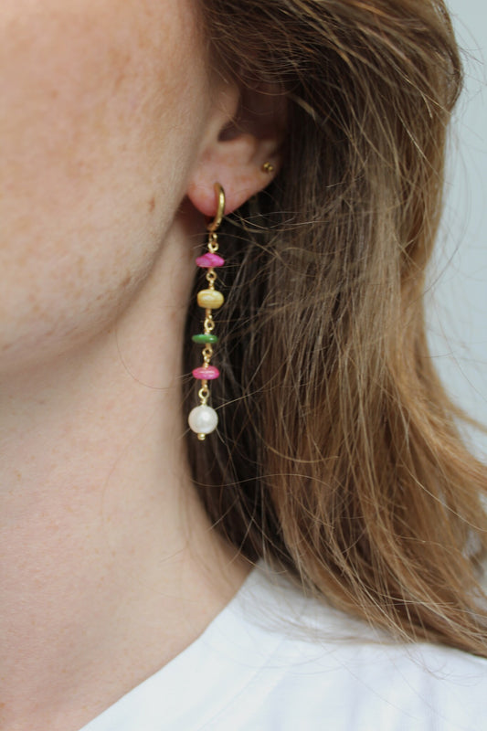 Cato - Boucles d'oreilles - Acier inoxydable