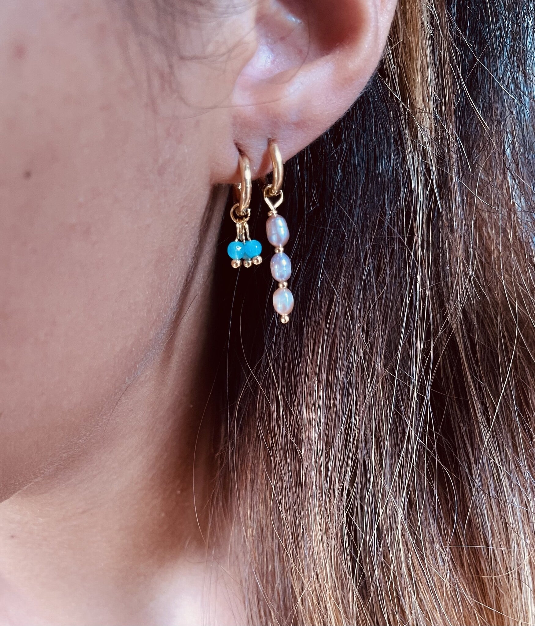 Gina - Pendientes - Acero inoxidable