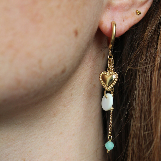 Yala - Boucles d'oreilles - Acier inoxydable