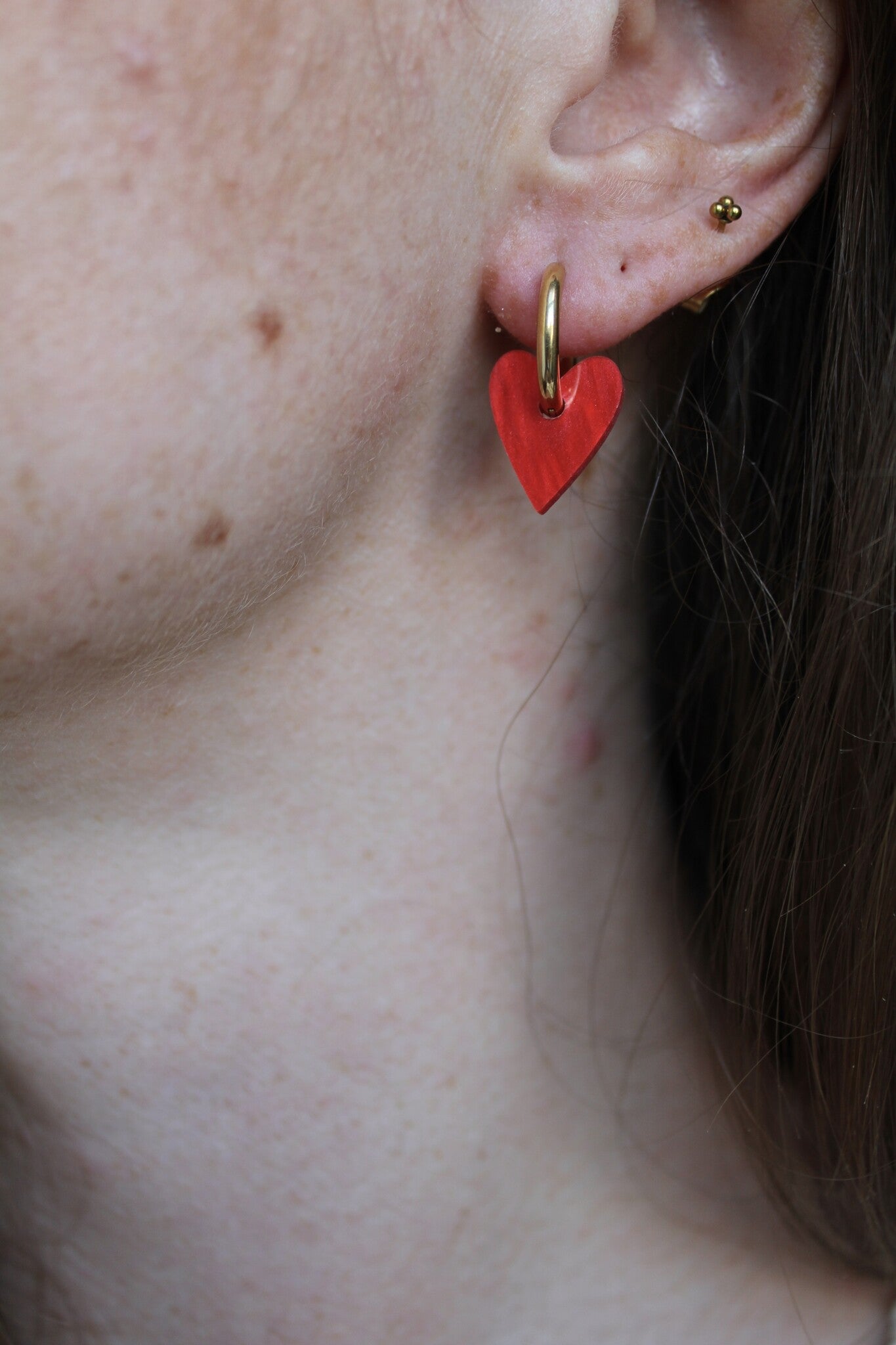 Hanne - Pendientes - Acero inoxidable