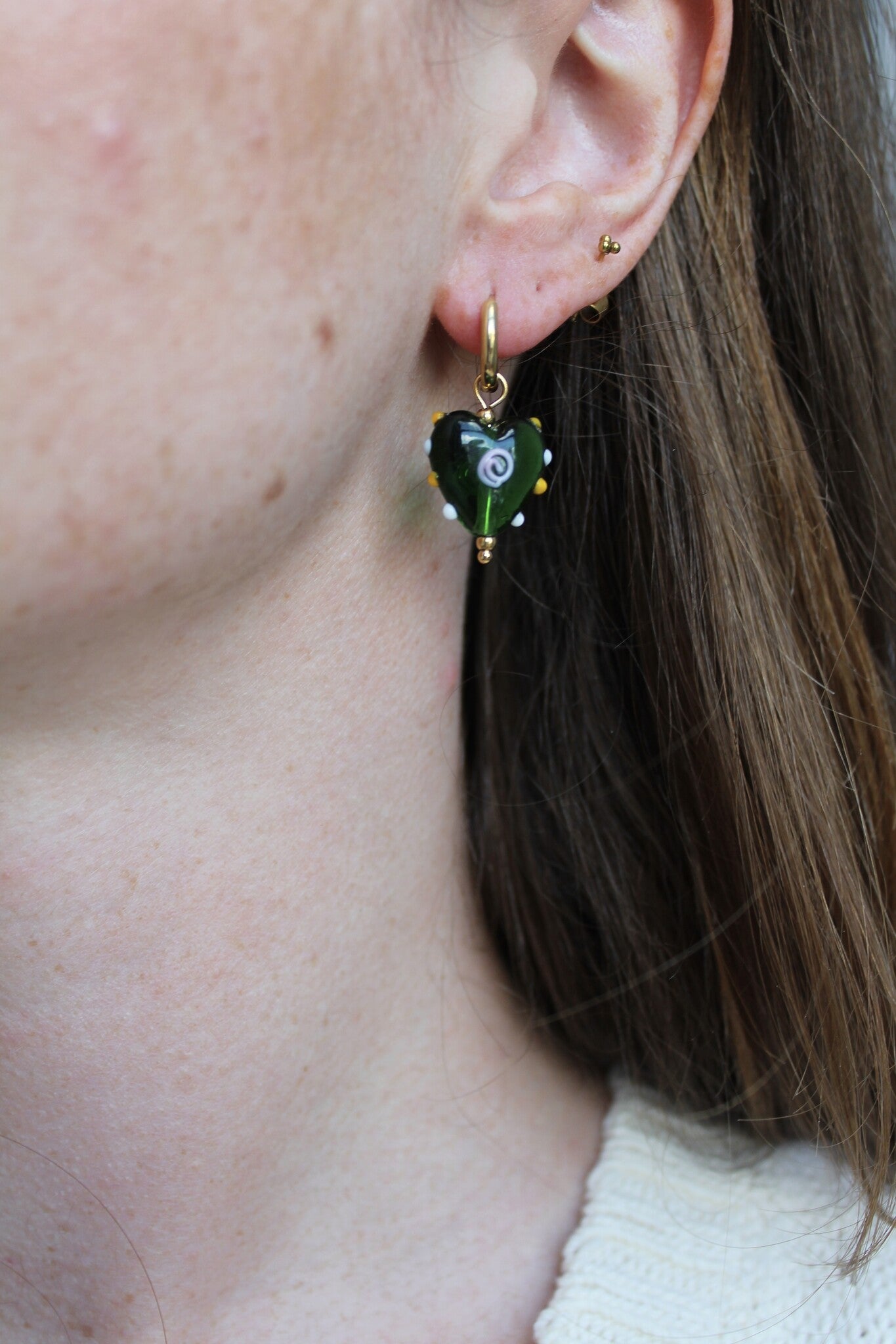 Maia - Pendientes - Acero inoxidable