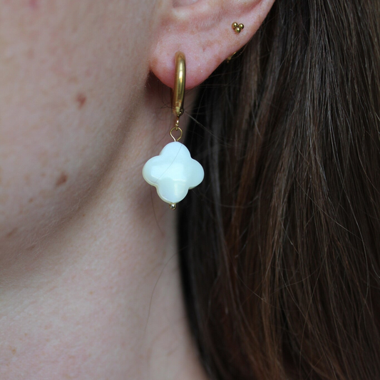 Lucky - Boucles d'oreilles - Acier inoxydable