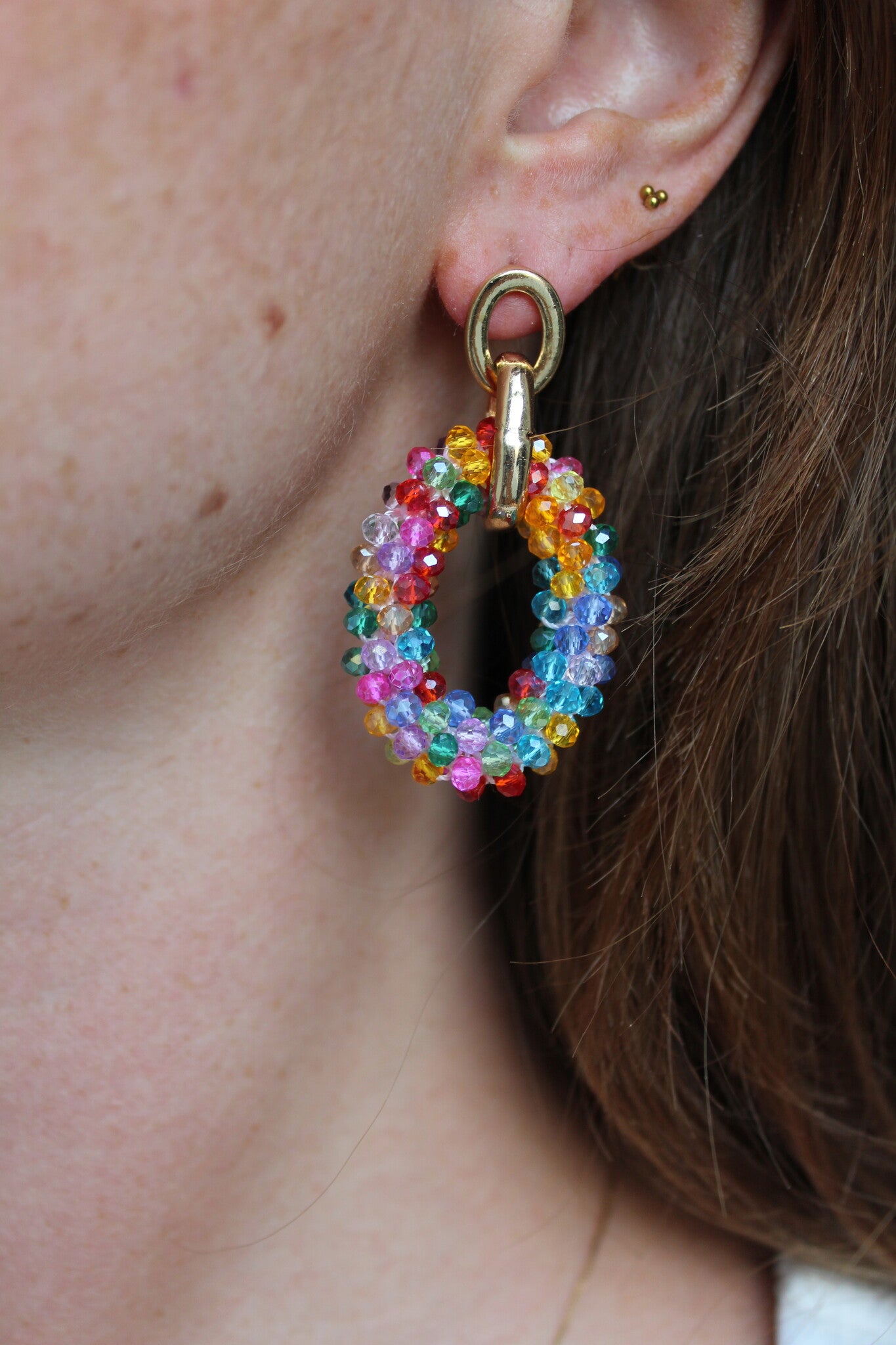 Ava - Pendientes - Acero inoxidable